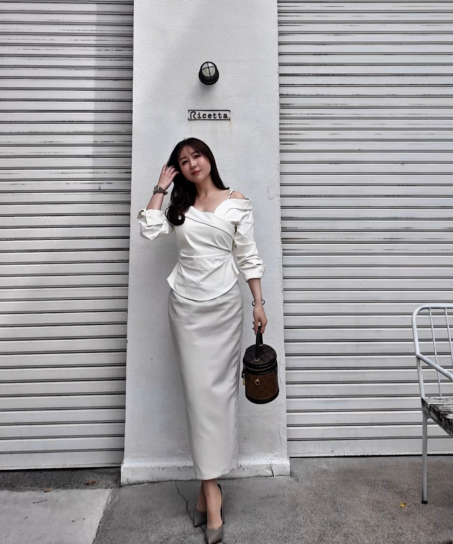 イレギュラーカッティングブラウス（オーガニックコットン使用）