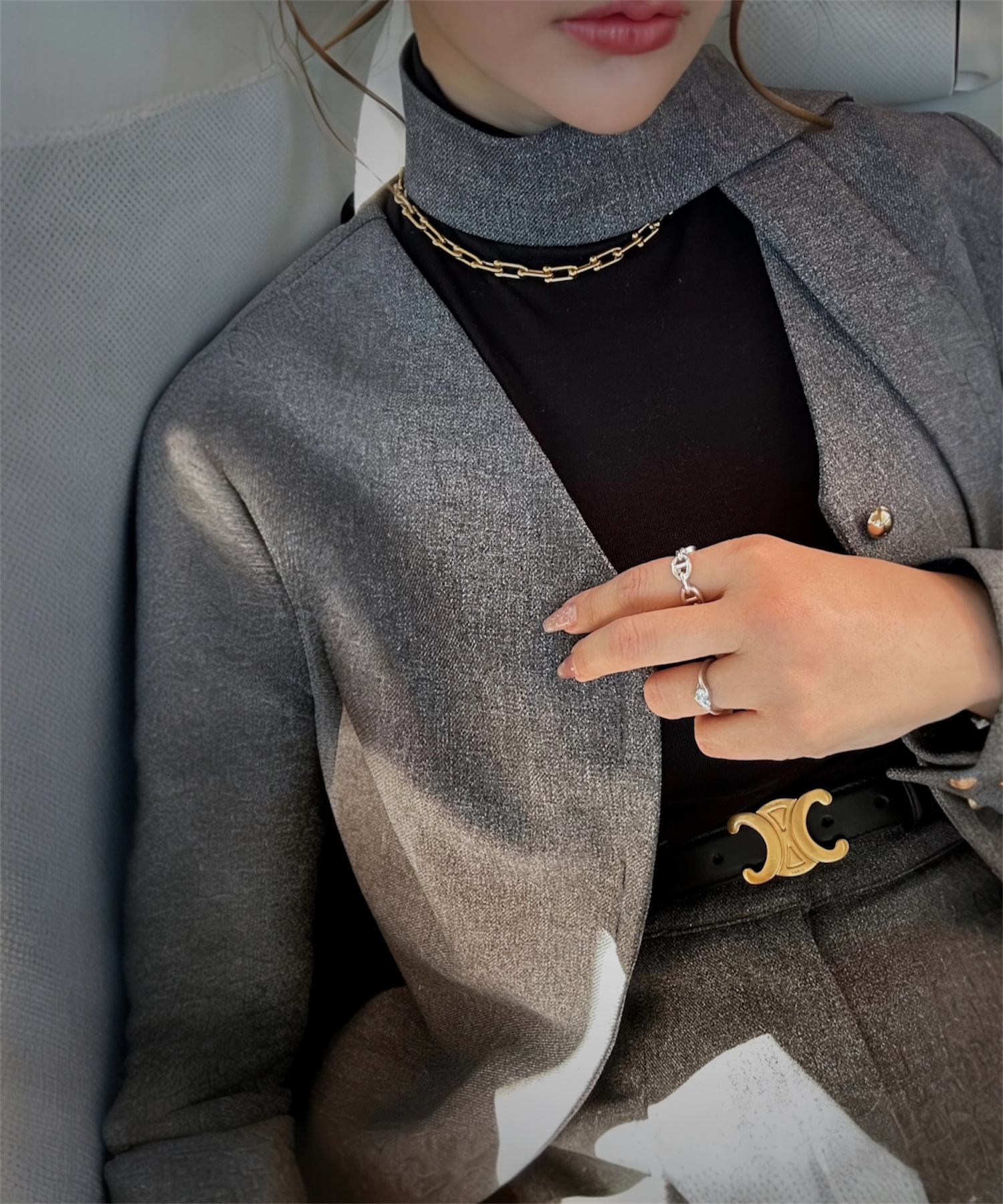 ゴールドボタンジャケット＆スカーフタイ【＊セットアップ商品:15450007】