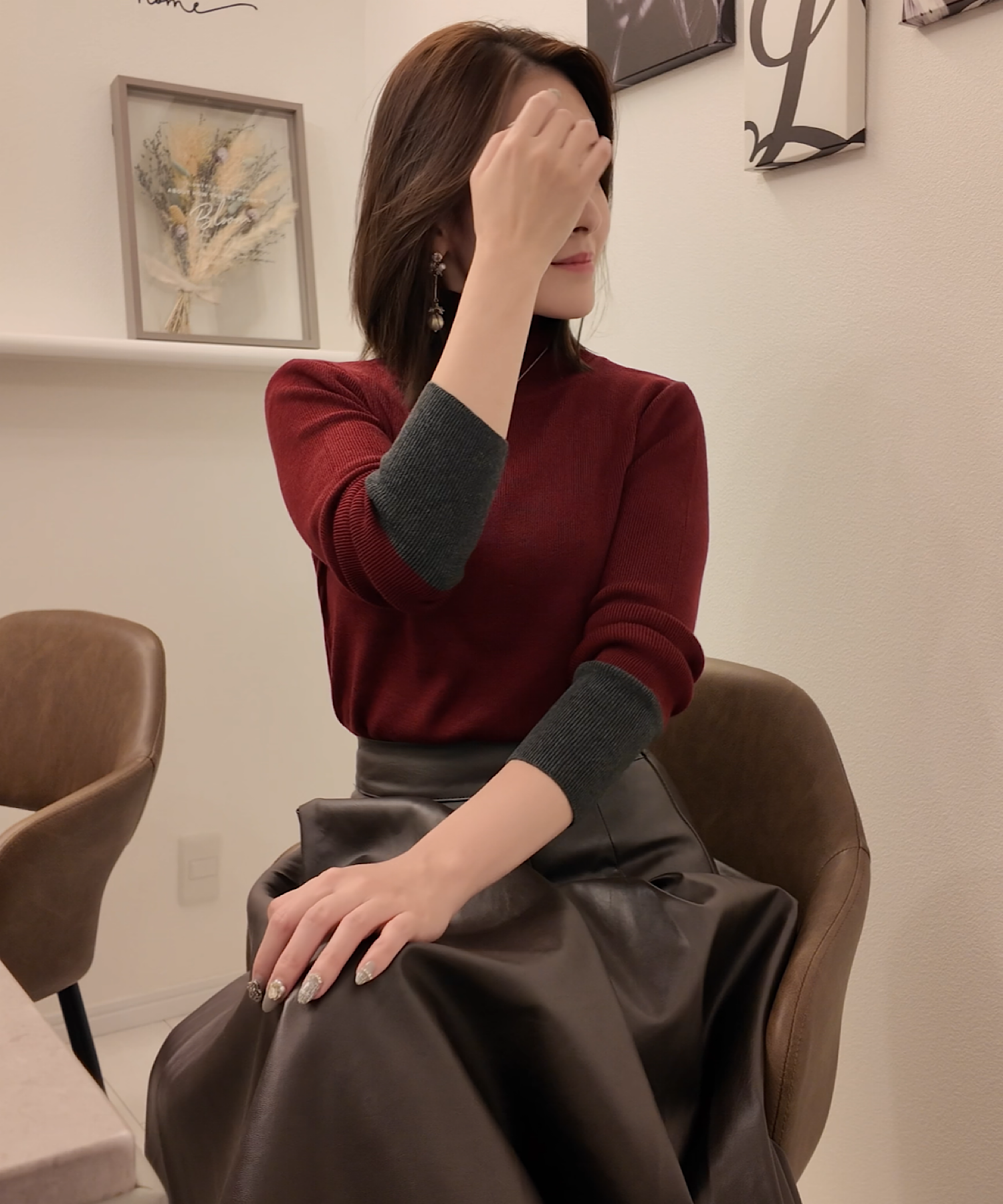 ウールポイント配色タートルネックニット【公式限定】