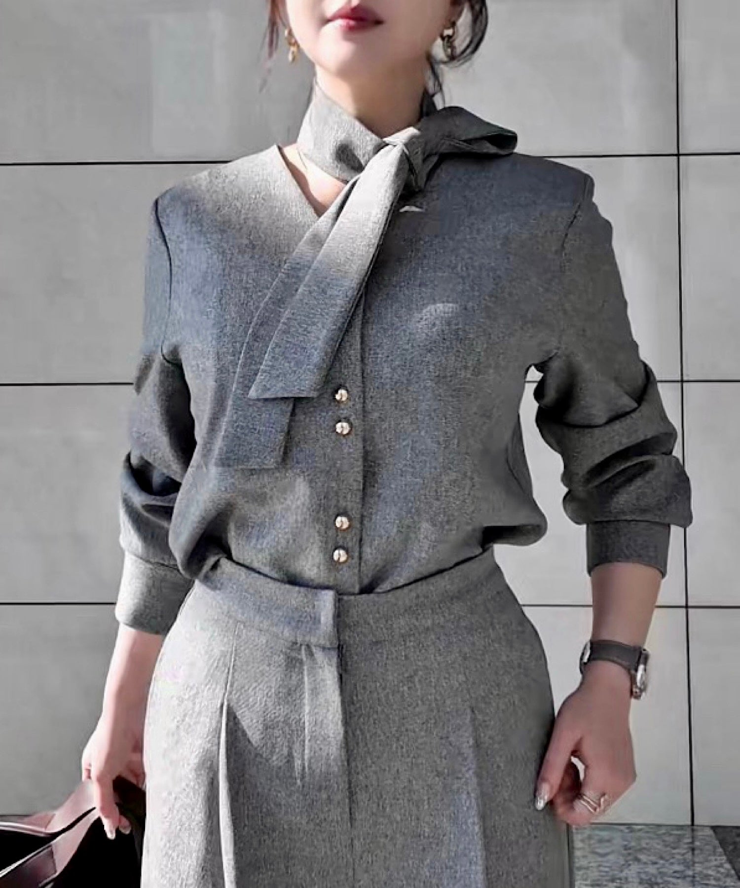 ゴールドボタンジャケット＆スカーフタイ【＊セットアップ商品:15450007】