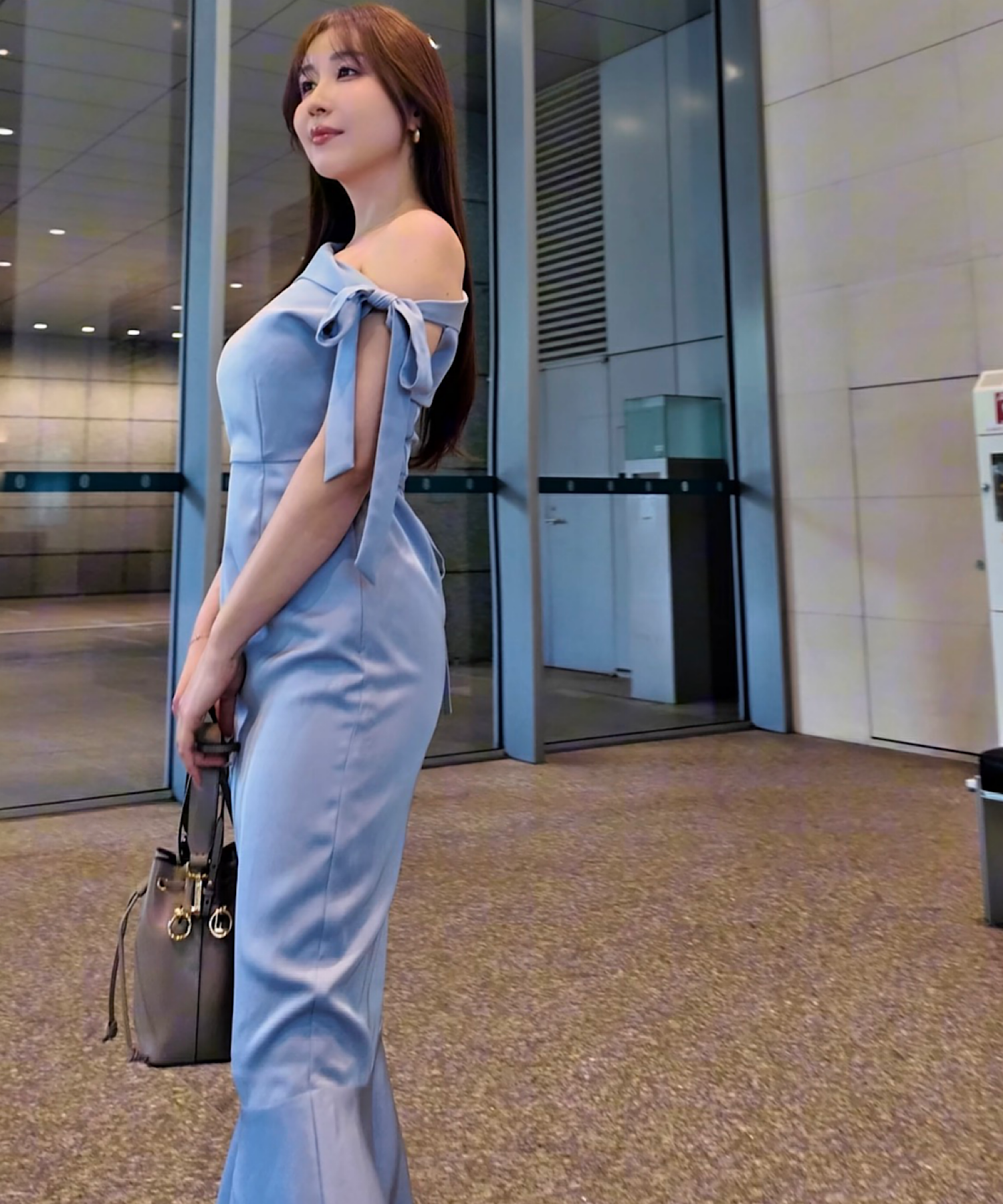 アシンメトリーデザインドレス（オケージョン対応）