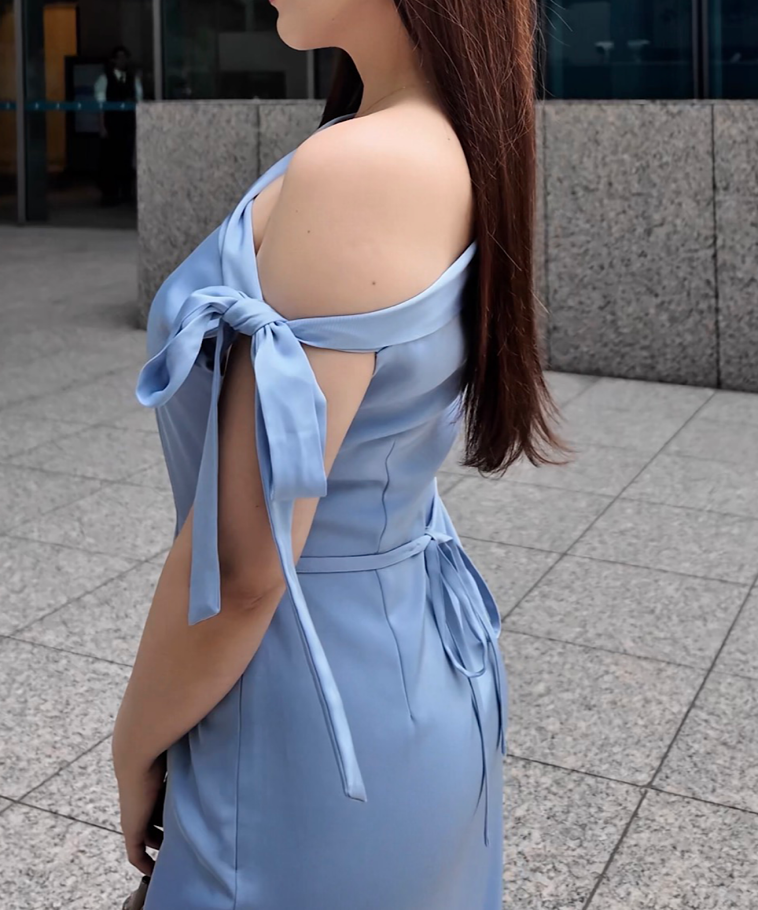 アシンメトリーデザインドレス