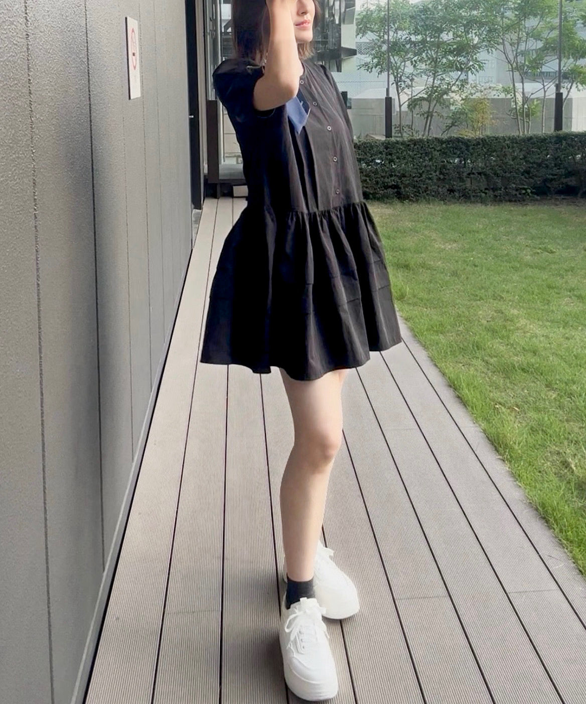 ペッパータックミニドレス【先行予約 8月中旬お届け】