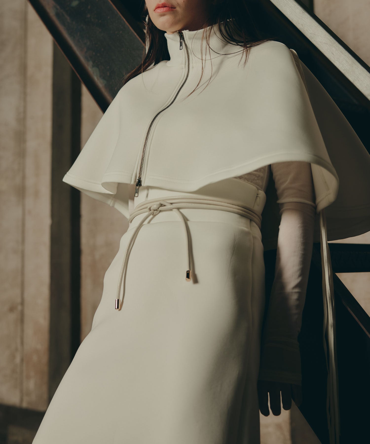 Fringe Cape set up/フリンジケープセットアップ
