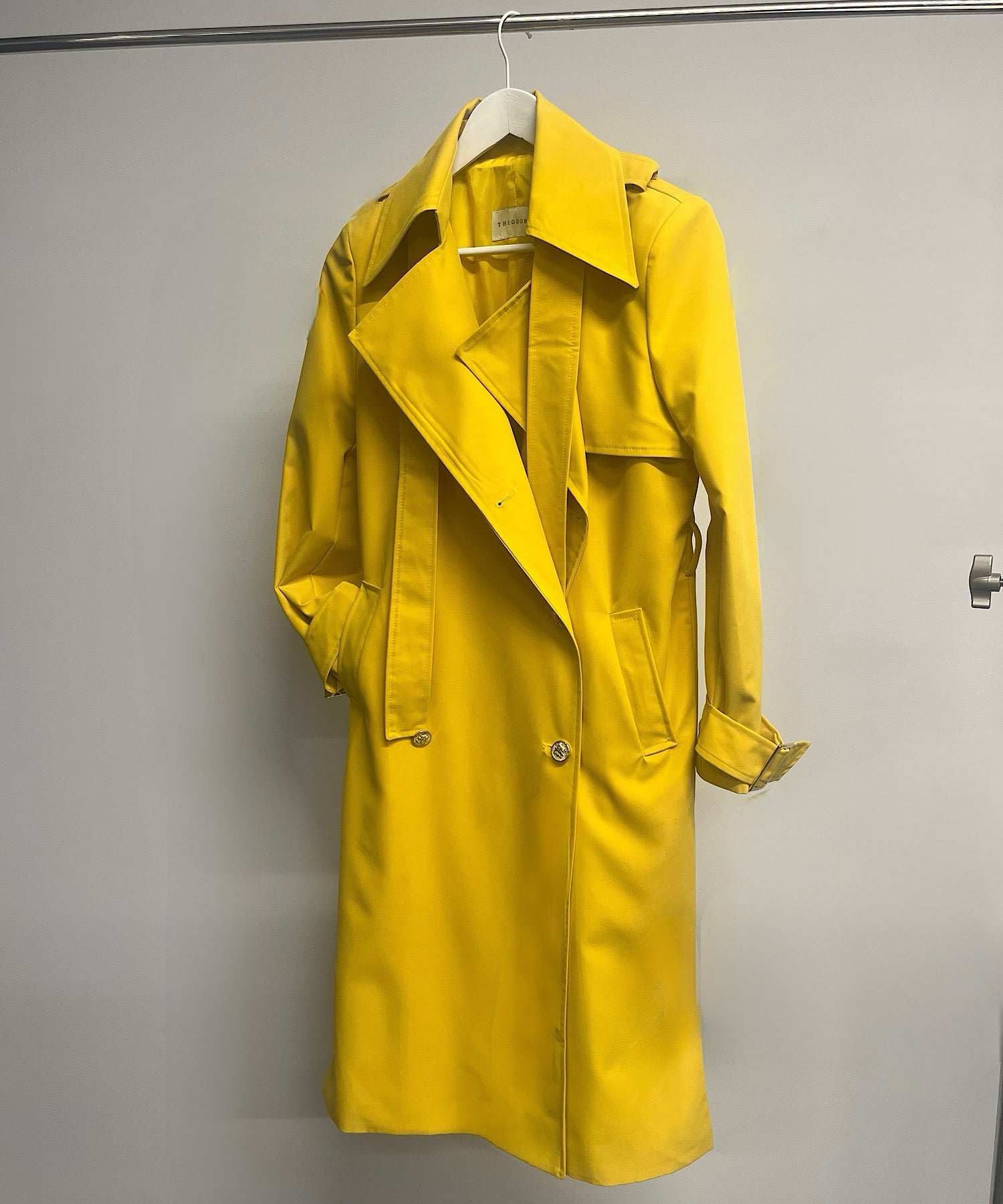 リボンタイ エポーレットトレンチコート