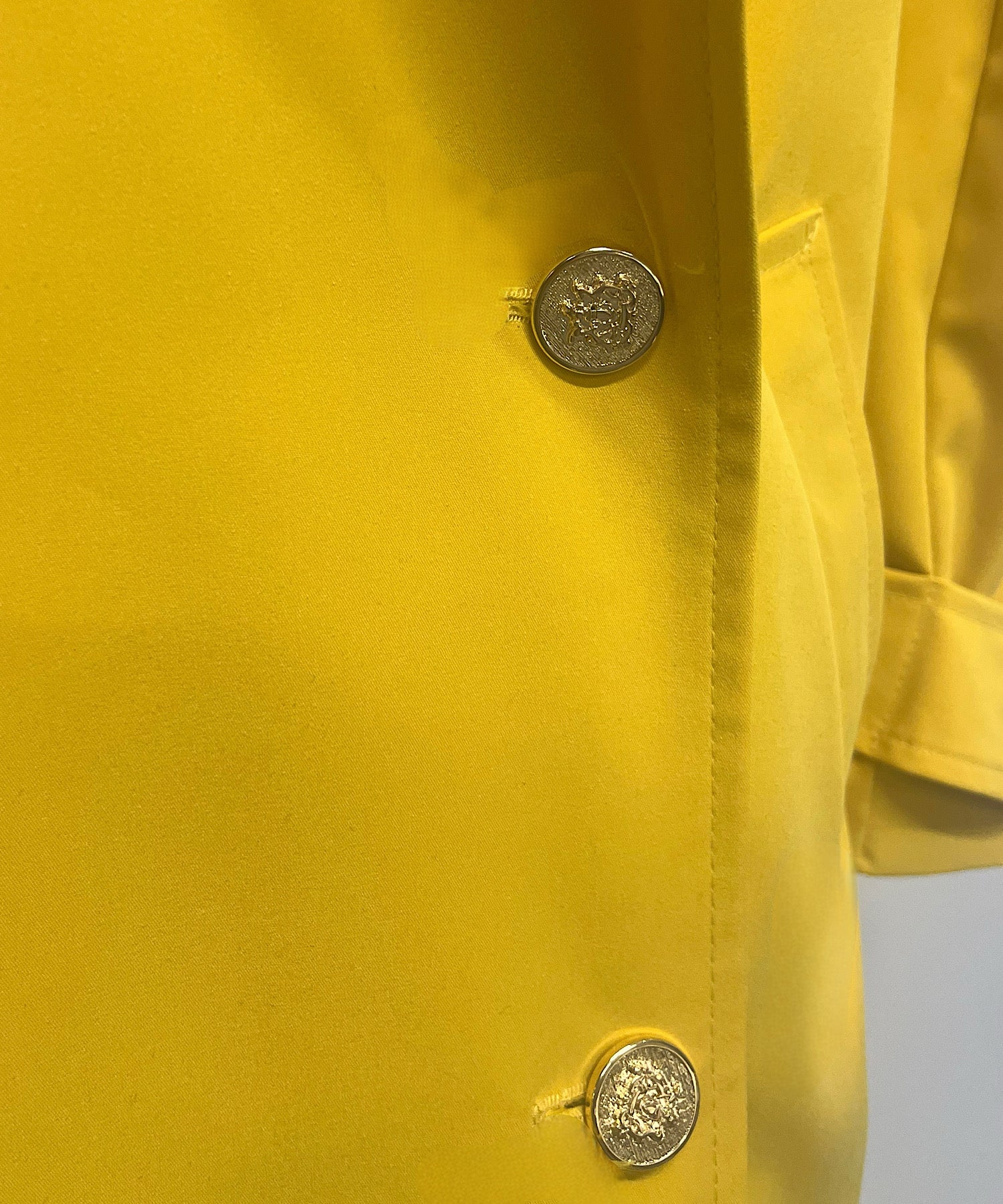 リボンタイ エポーレットトレンチコート