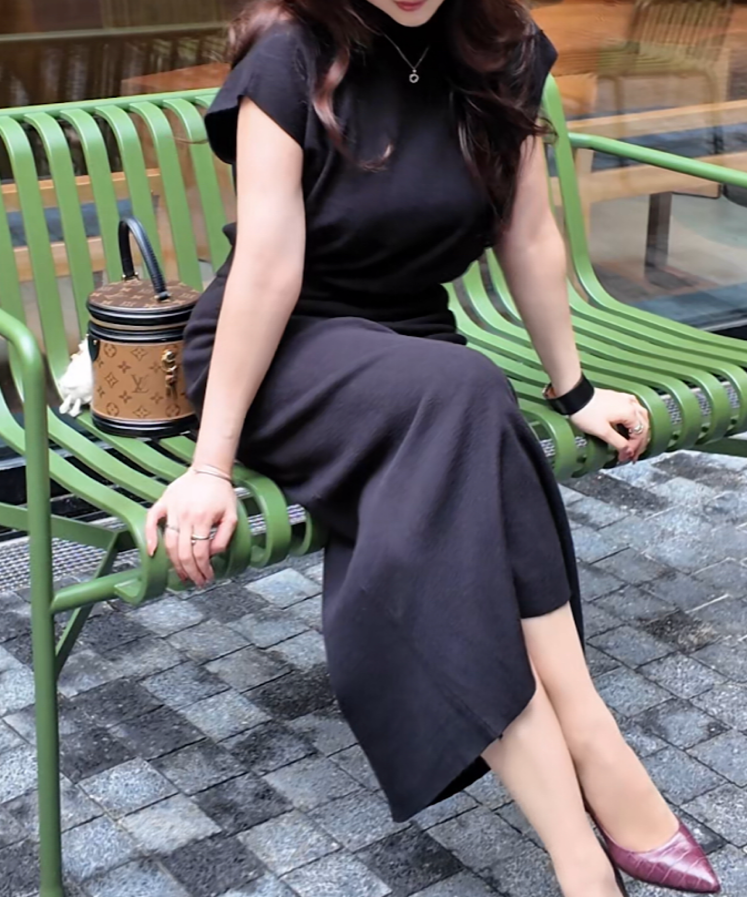 ハイネックニットスカートセット/こんな気温差にちょうどいいニットセット