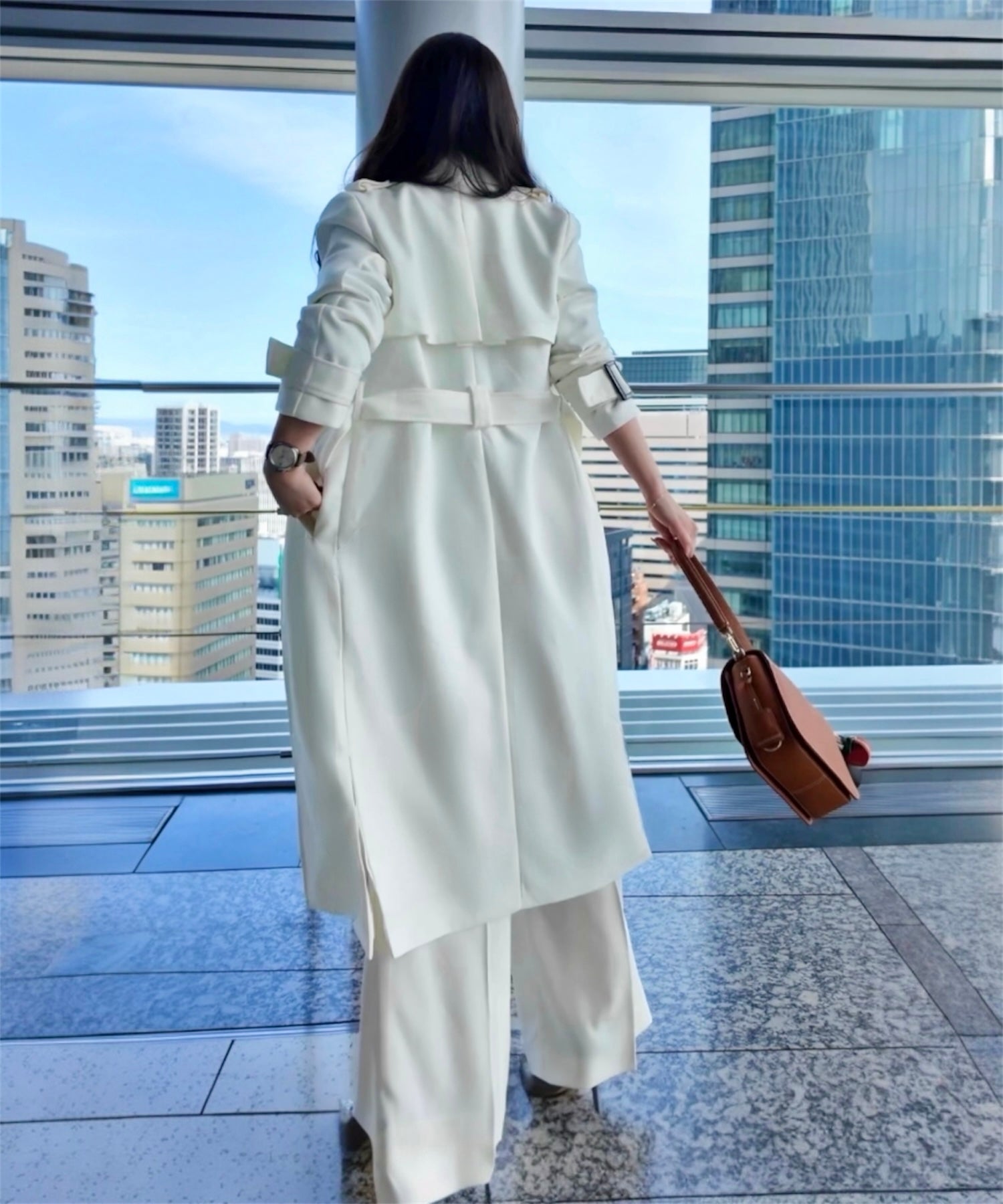 ジェニー ロングトレンチコート