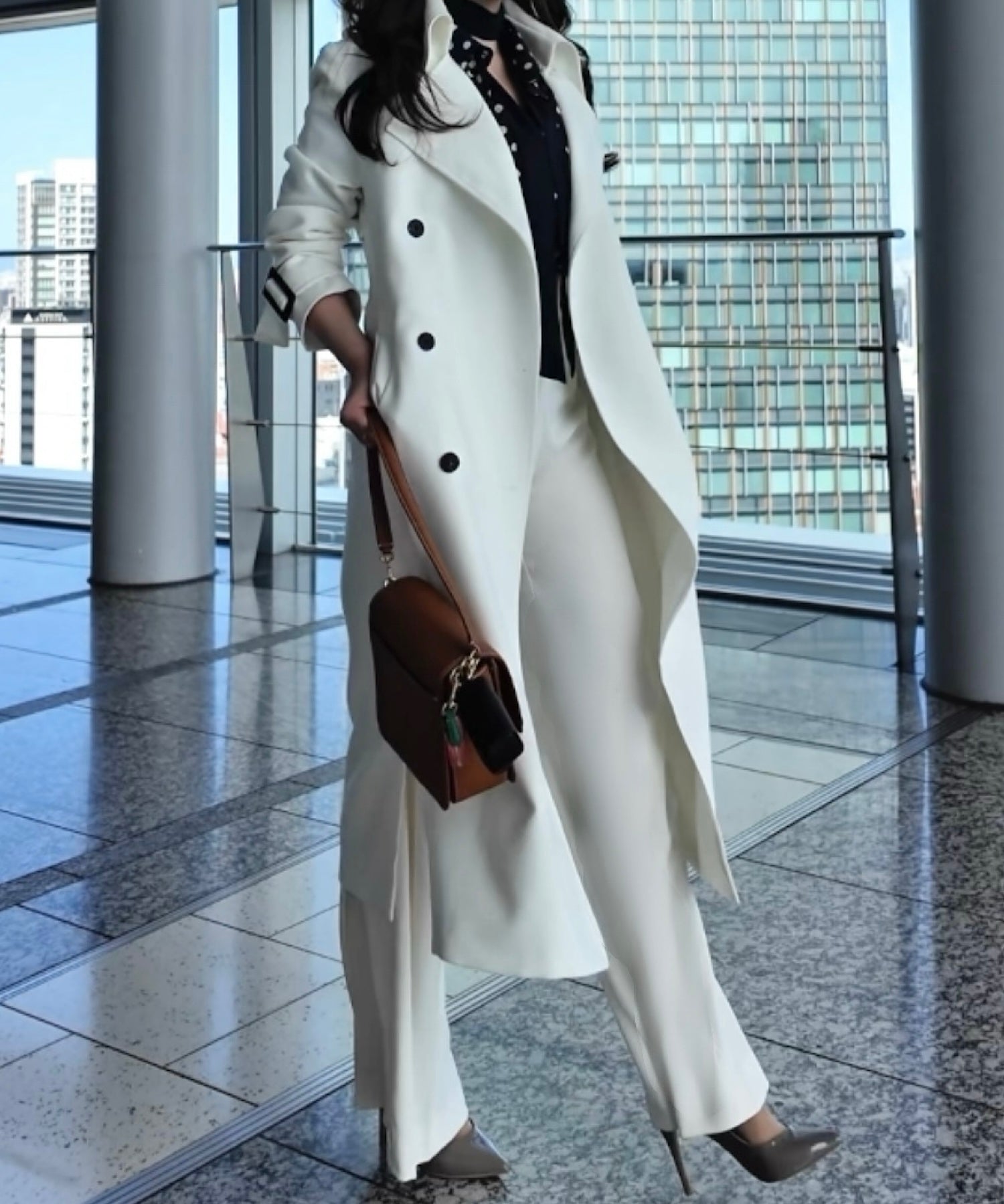 ジェニー ロングトレンチコート