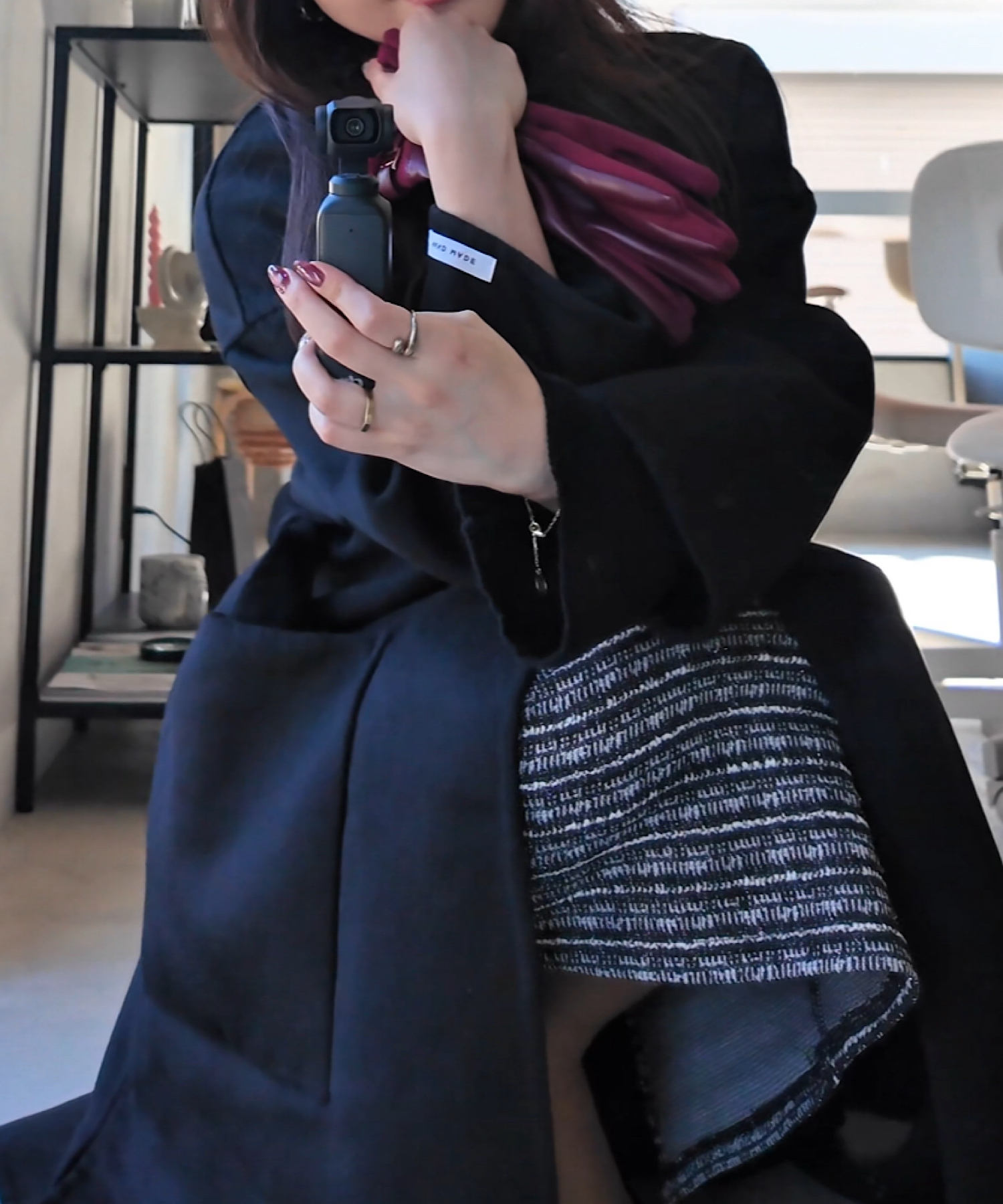 サイドスリットハンドメイドコート【公式限定】