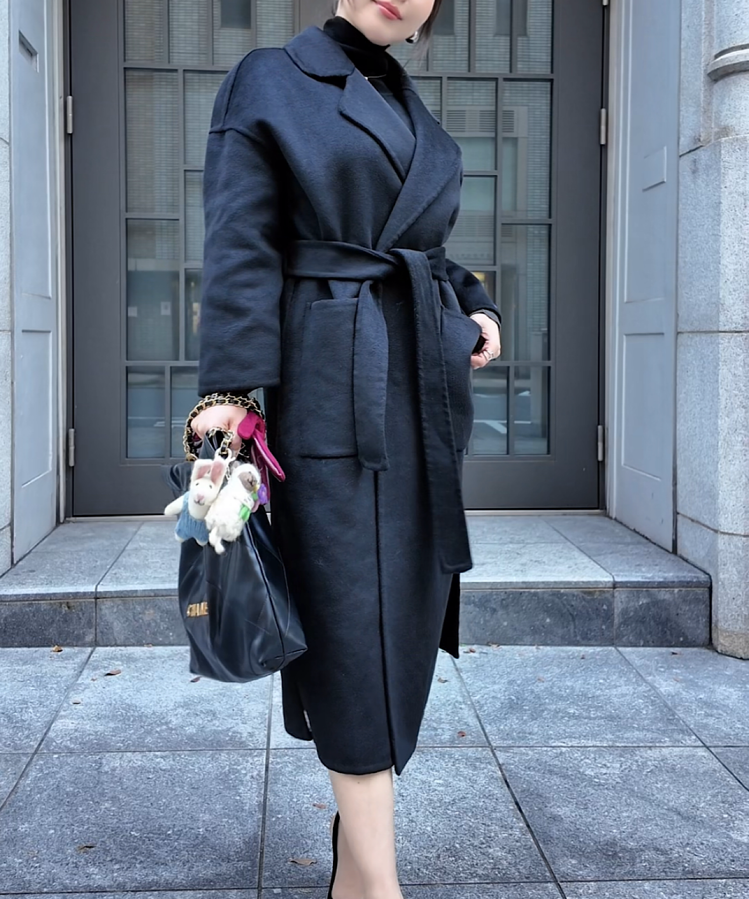 サイドスリットハンドメイドコート /  *公式限定