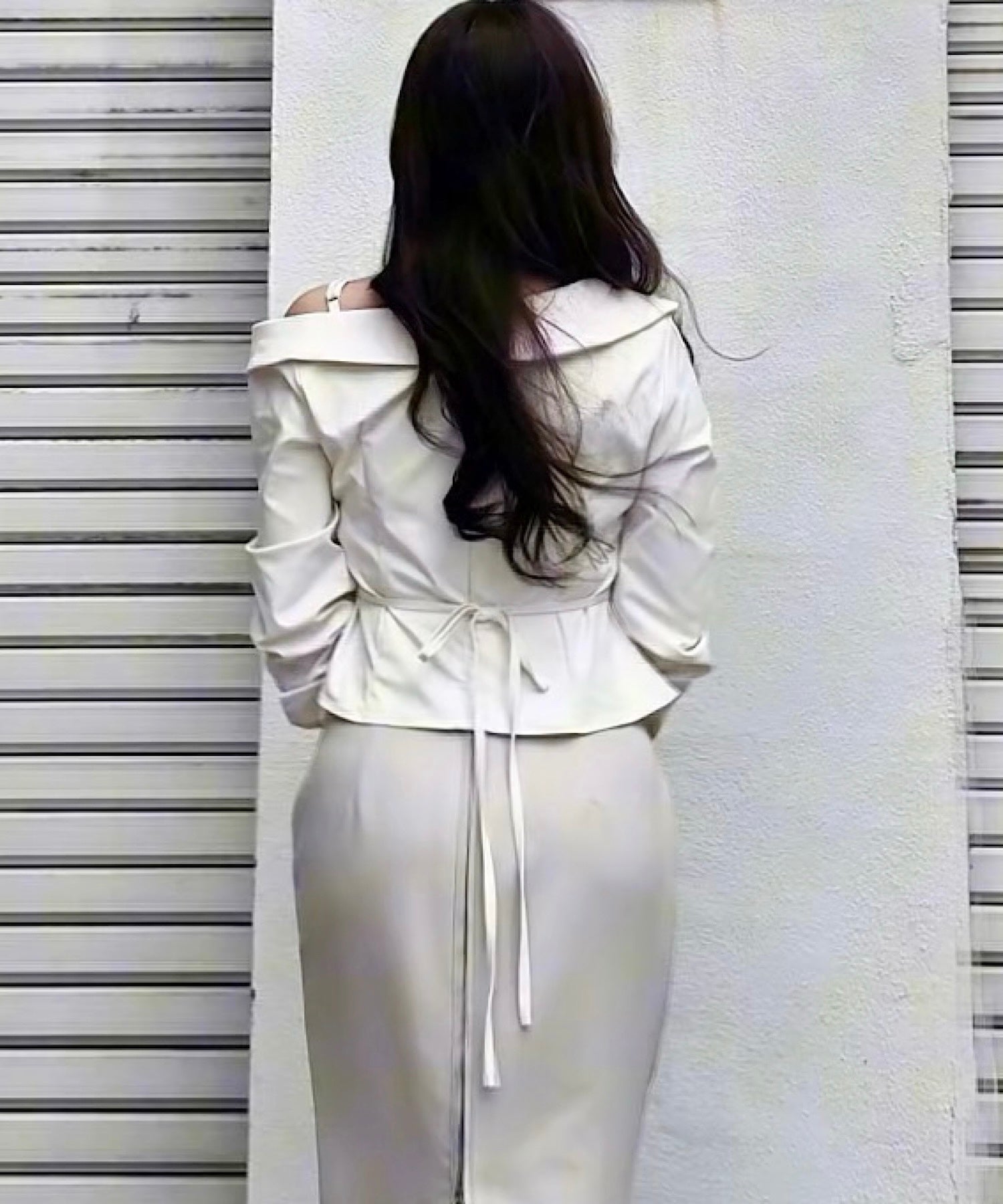 【ご予約商品】イレギュラーカッティングブラウス（オーガニックコットン使用）