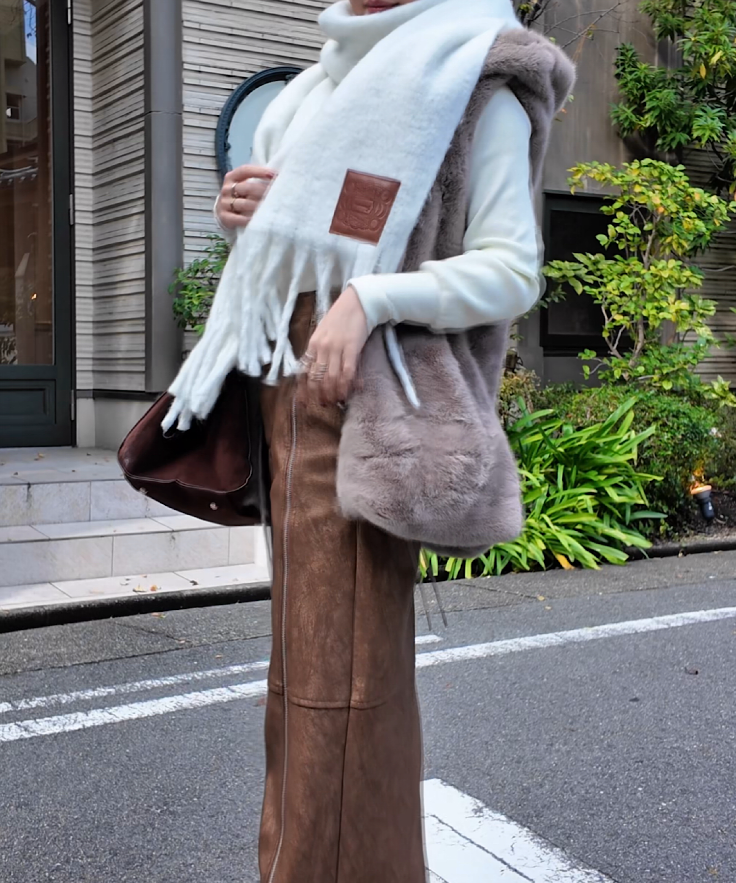 🧣 シグネチャーフリンジストール／Signature Fringe Stole