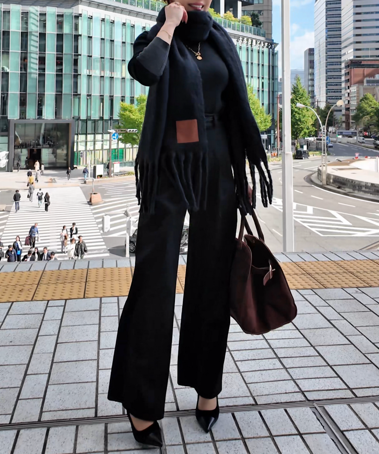 🧣 シグネチャーフリンジストール／Signature Fringe Stole