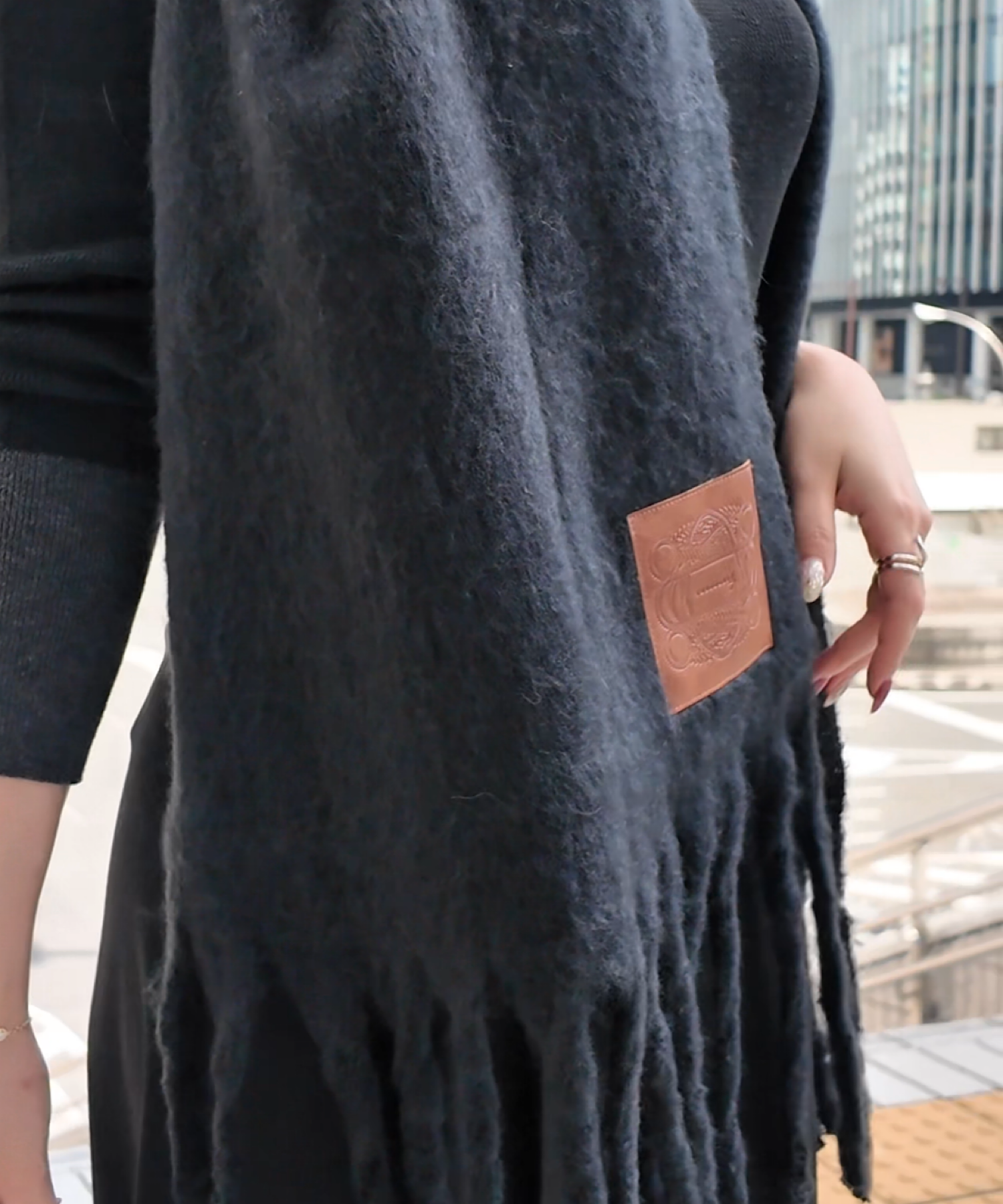 🧣 シグネチャーフリンジストール／Signature Fringe Stole