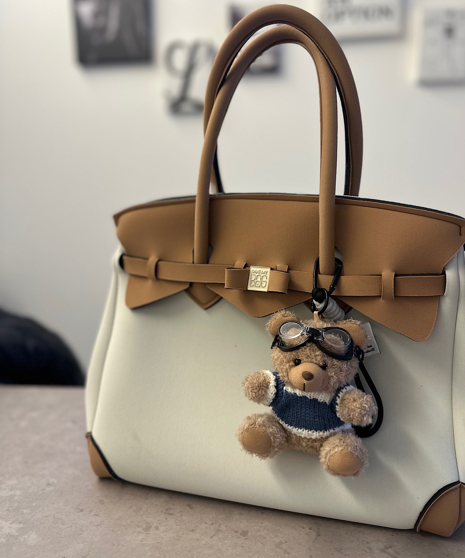 ゴーグルベア バッグチャーム