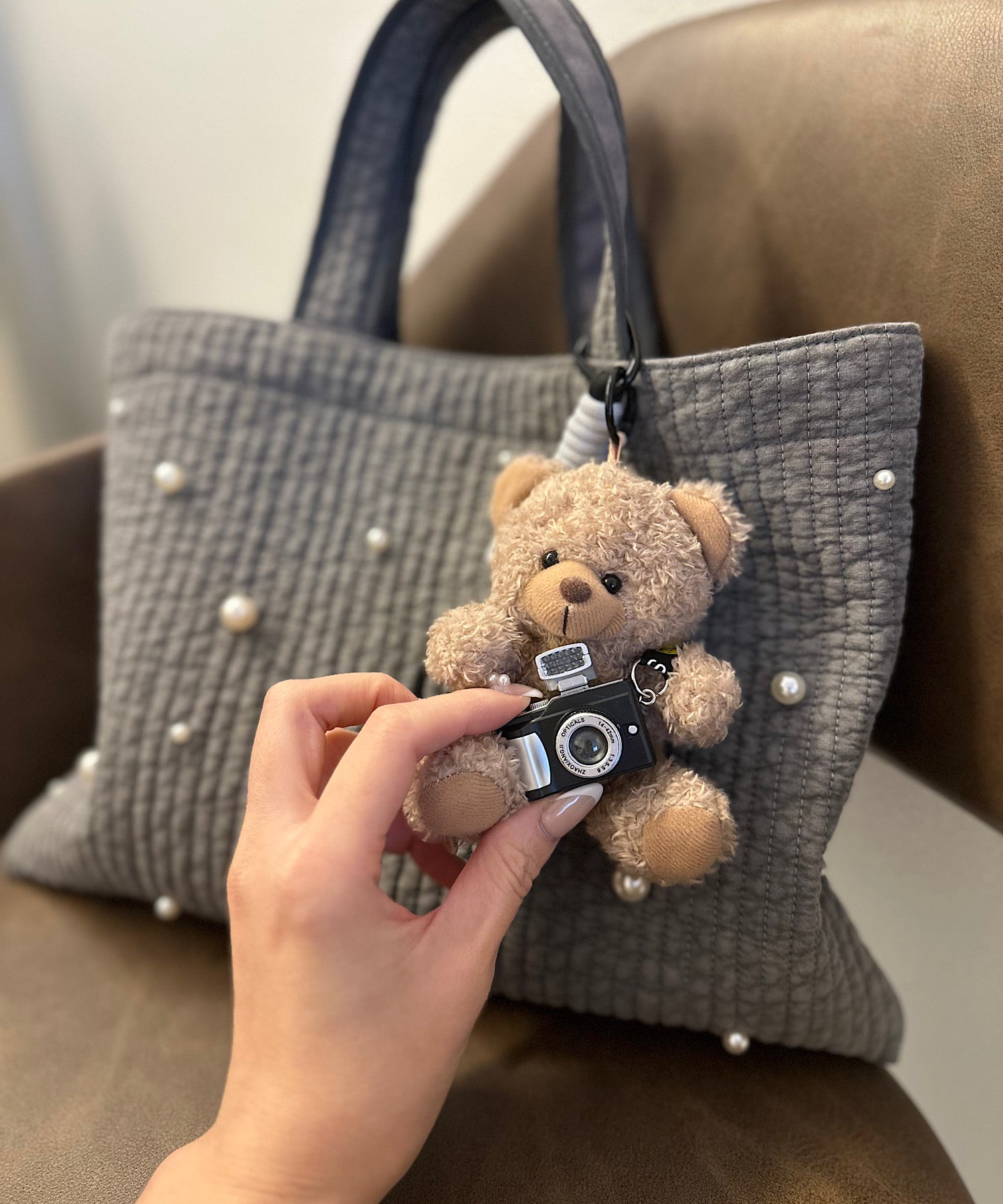 ゴーグルベア バッグチャーム