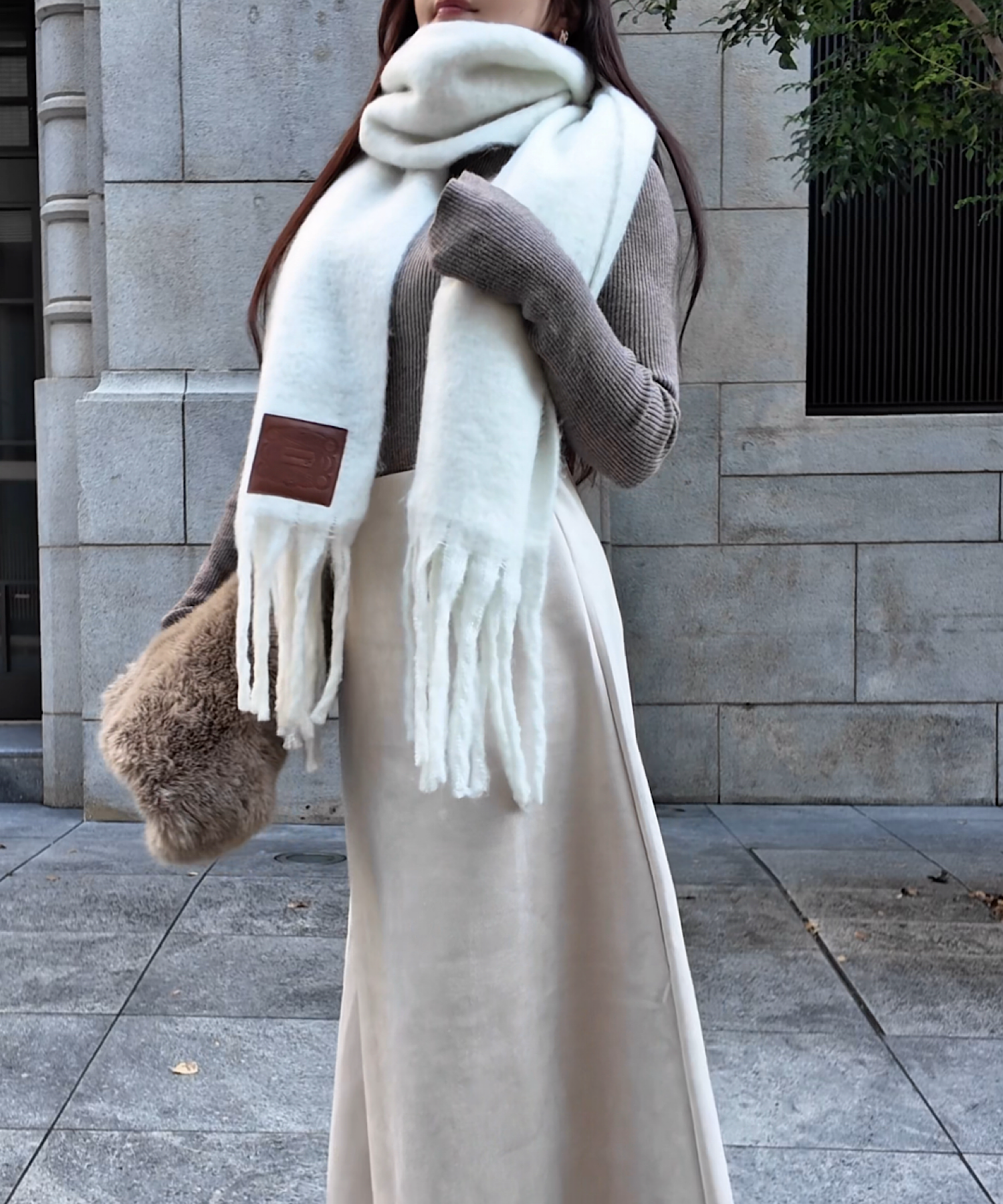 🧣 シグネチャーフリンジストール／Signature Fringe Stole