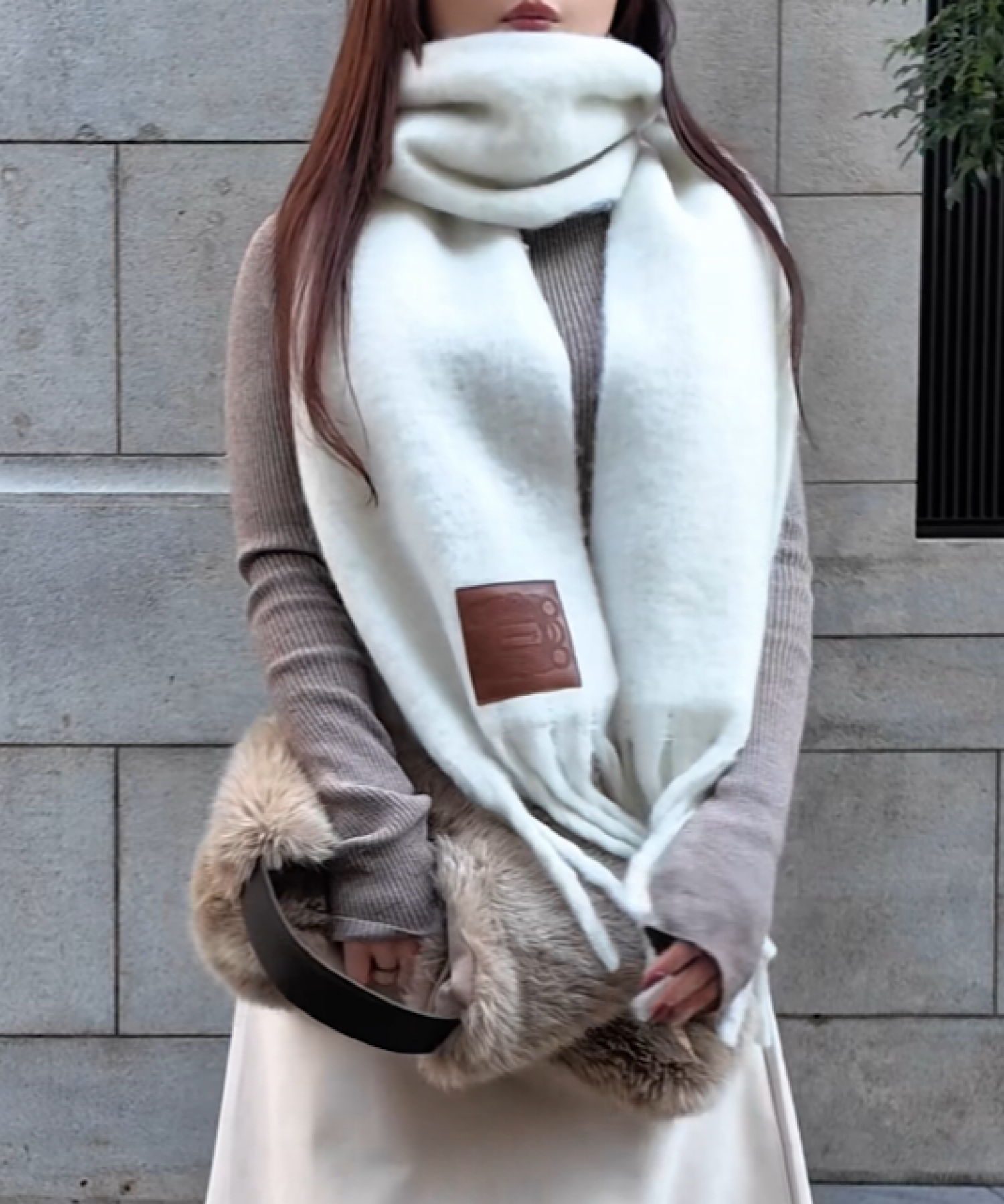 🧣 シグネチャーフリンジストール／Signature Fringe Stole