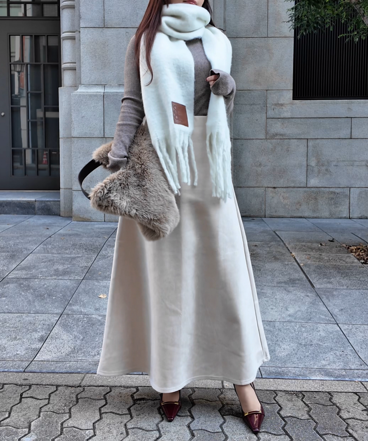 🧣 シグネチャーフリンジストール／Signature Fringe Stole