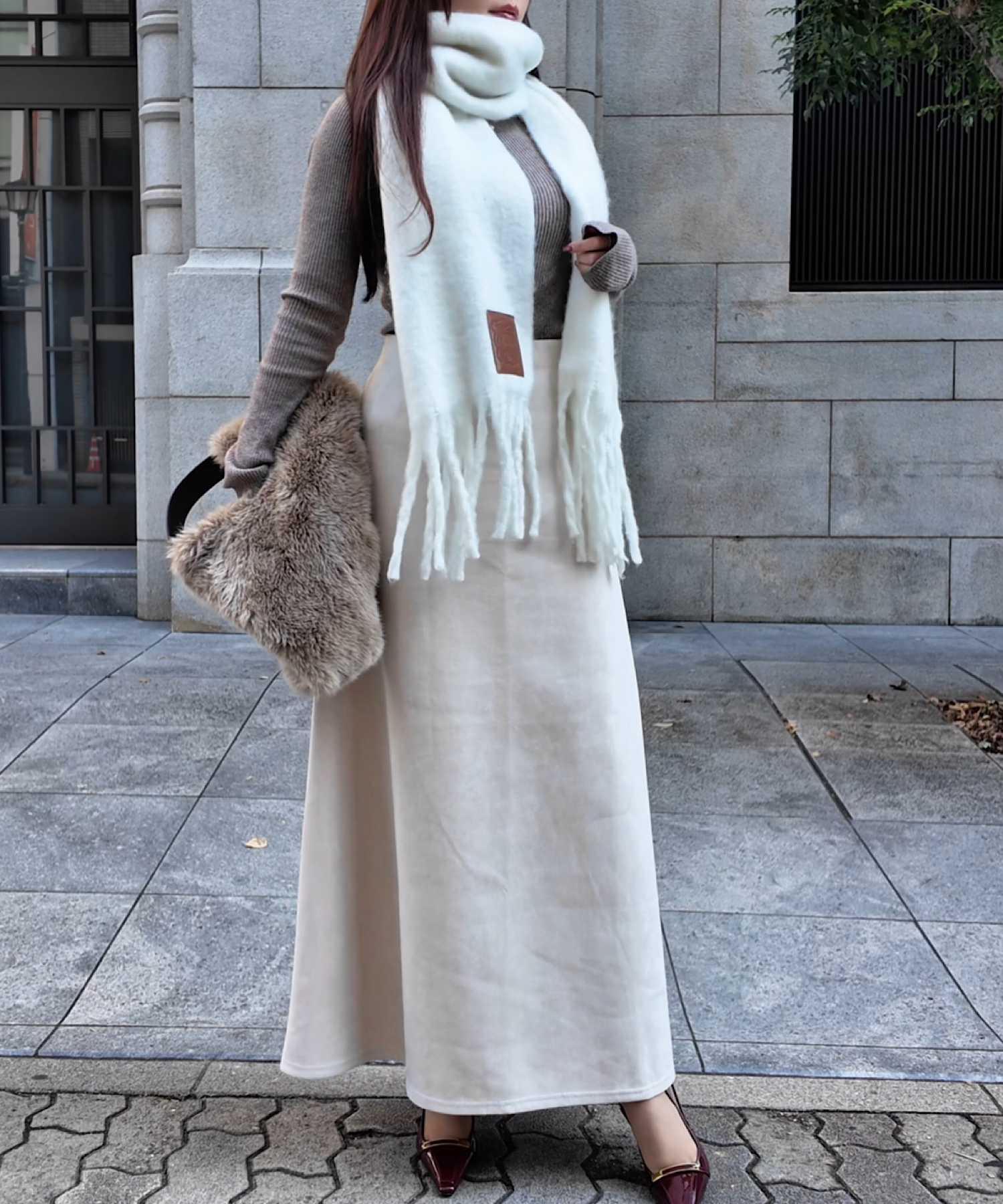 🧣 シグネチャーフリンジストール／Signature Fringe Stole