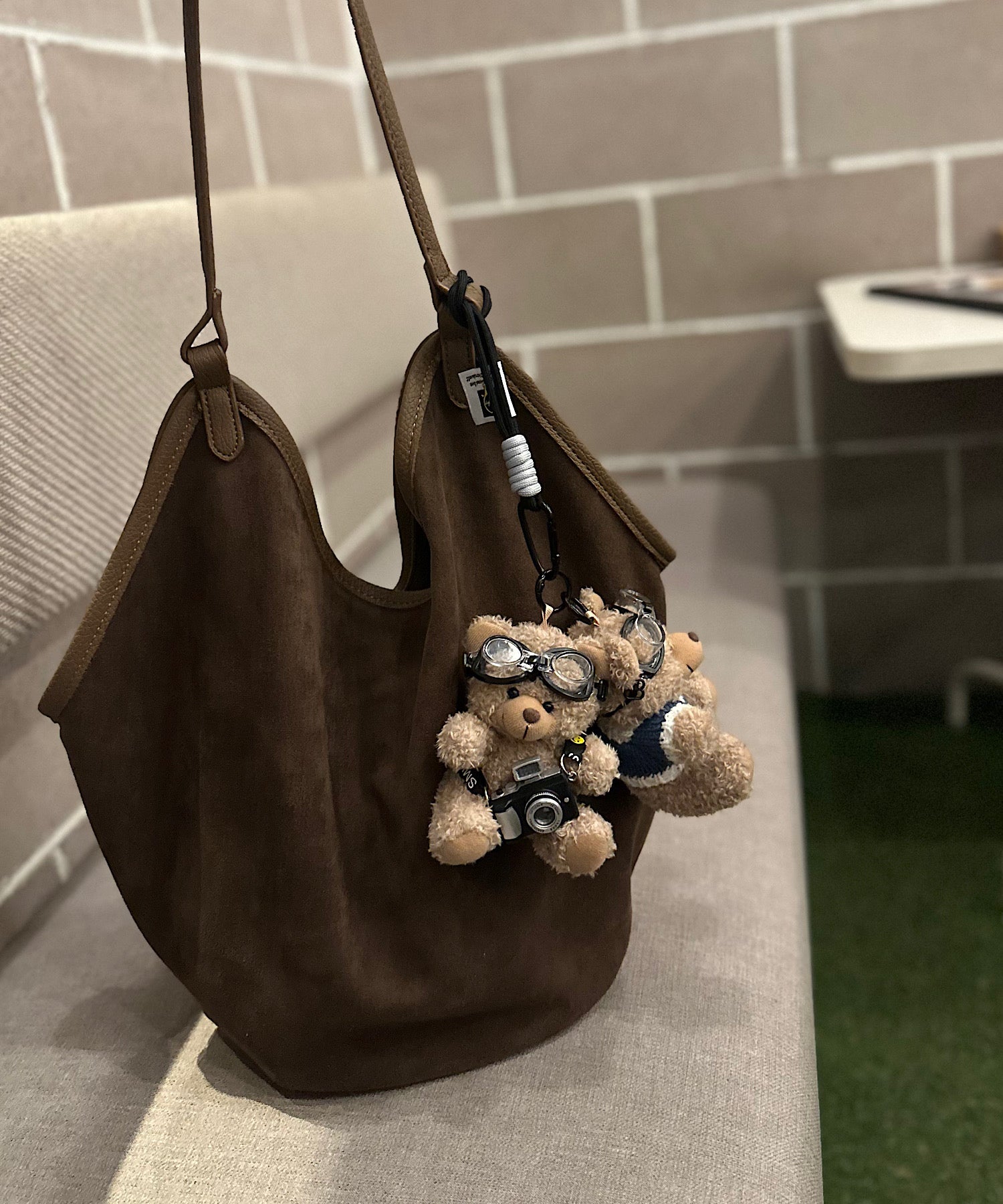 ゴーグルベア バッグチャーム