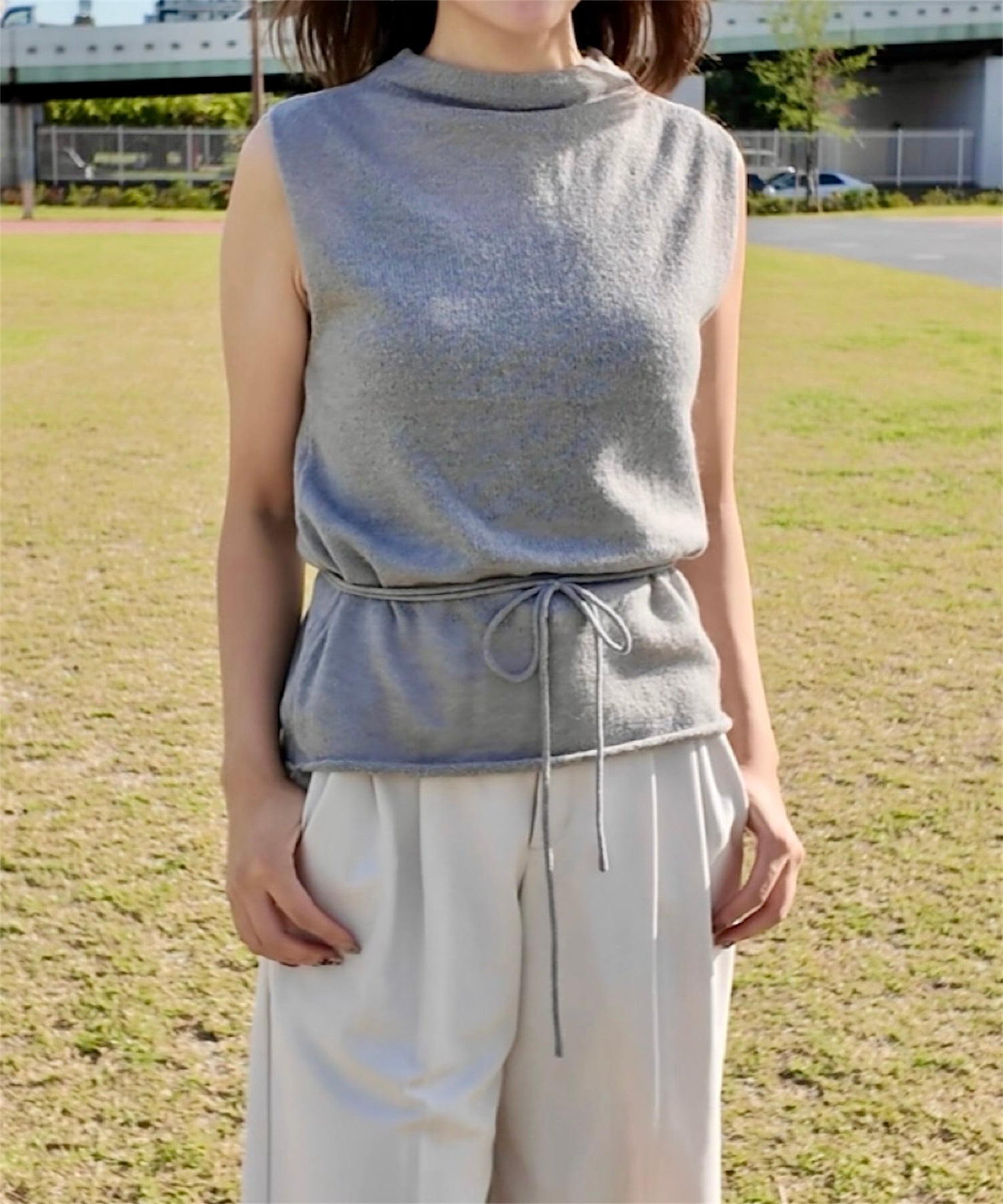 モヘアタートルネックニットビスチェ【公式限定】