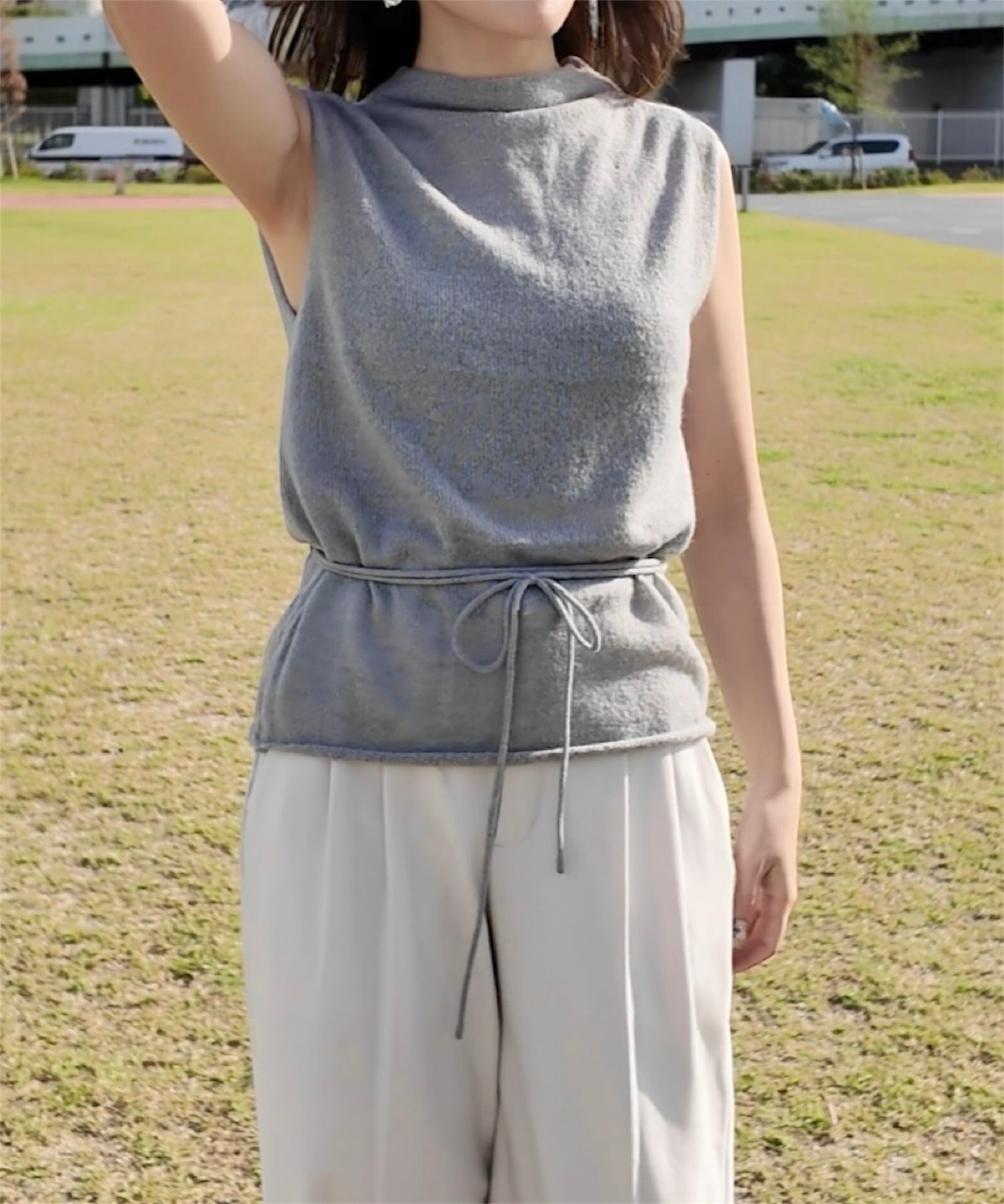 モヘアタートルネックニットビスチェ【公式限定】