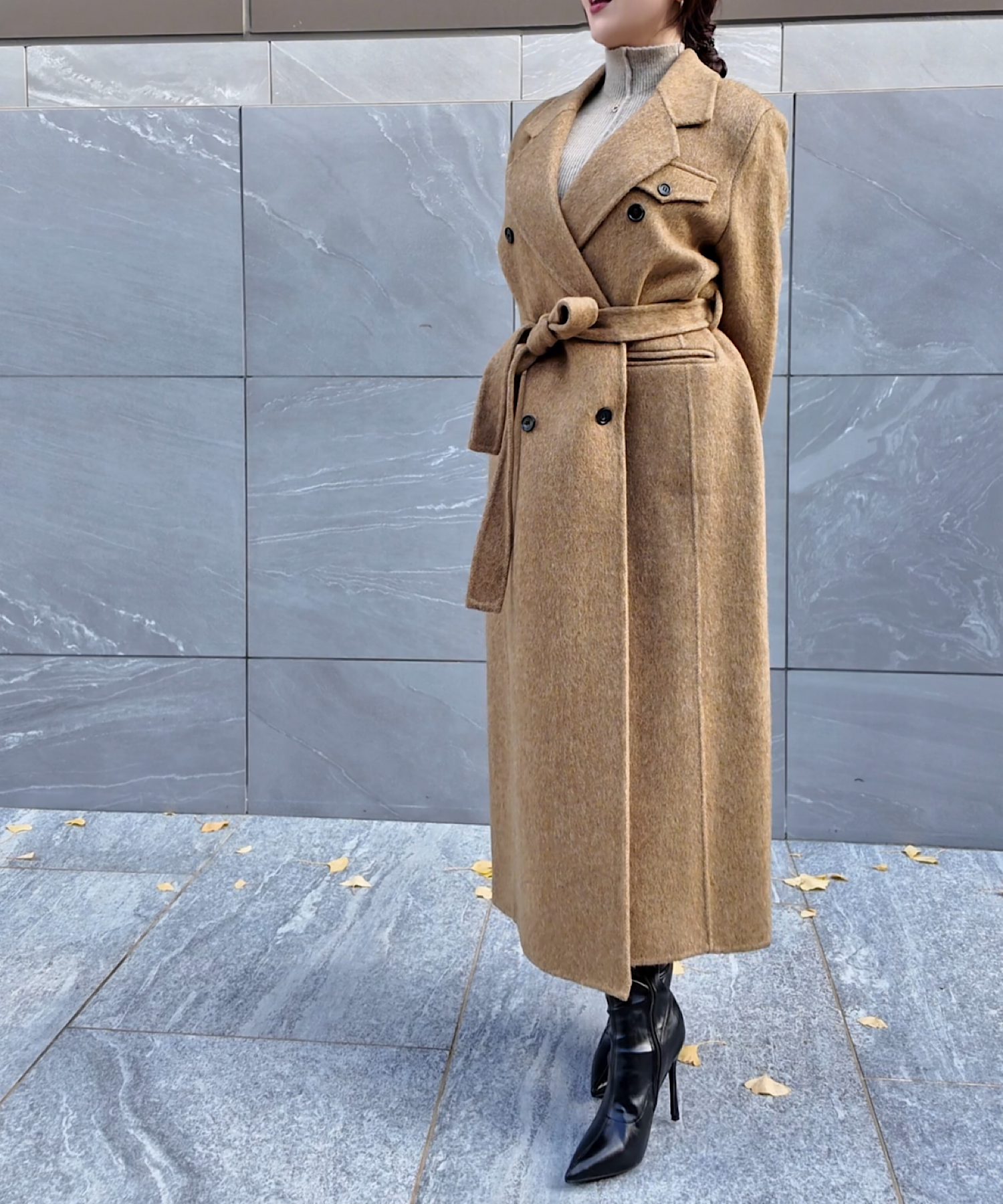 プレミアムウール チェスターコート