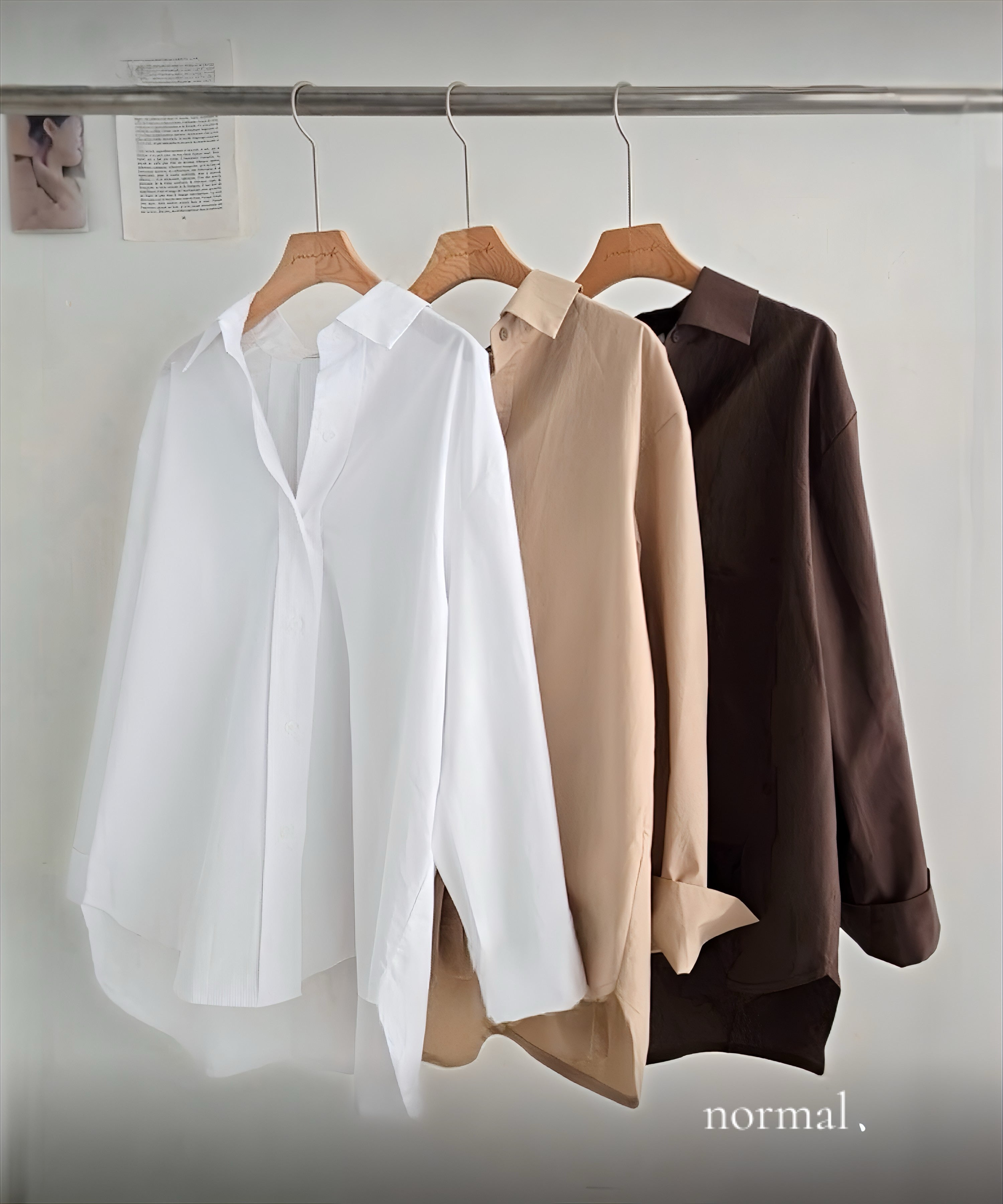 バックデザインシャツ