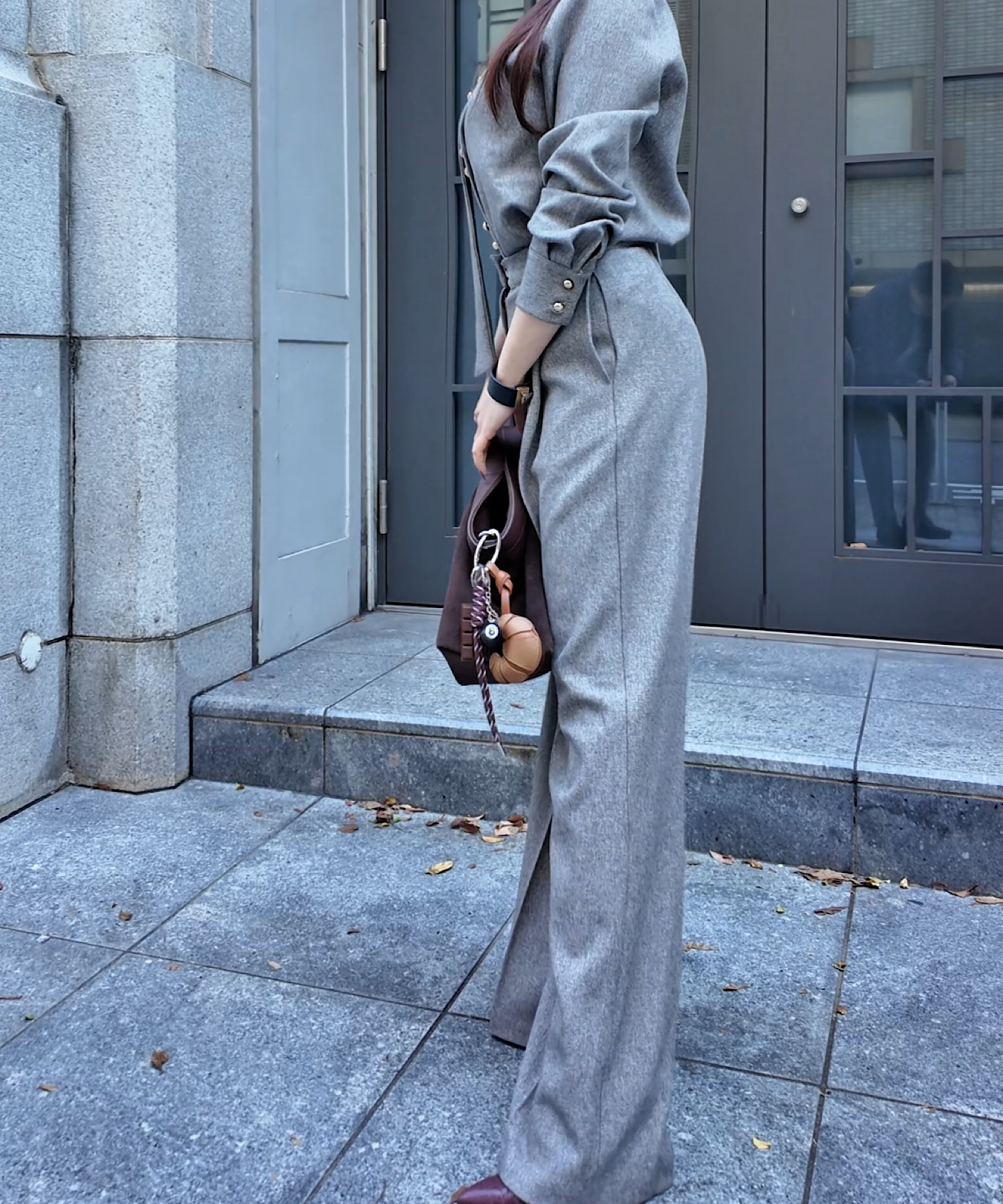 ビューティーライン セミワイドパンツ【セットアップ商品:15470012】