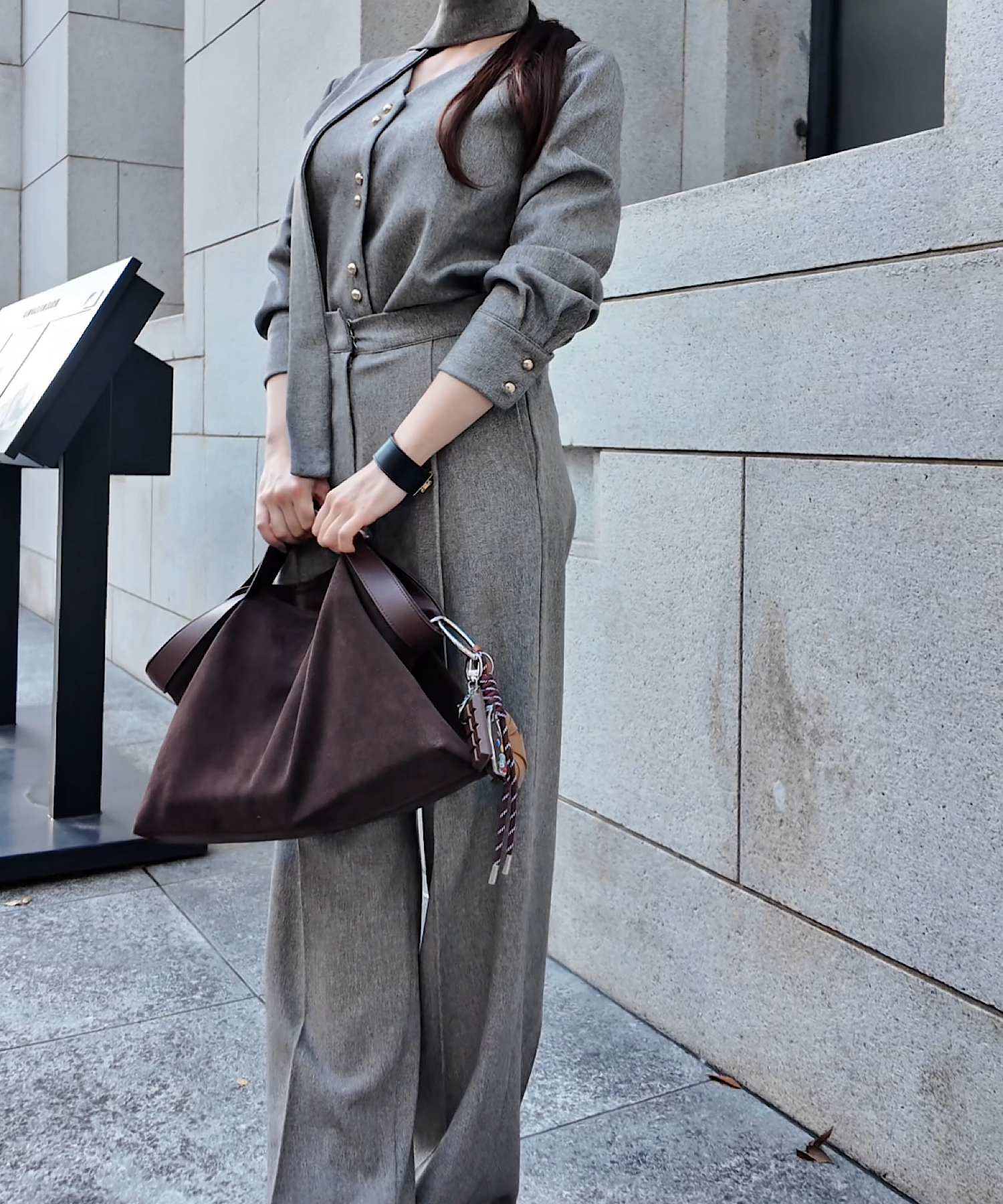 ビューティーライン セミワイドパンツ【セットアップ商品:15470012】