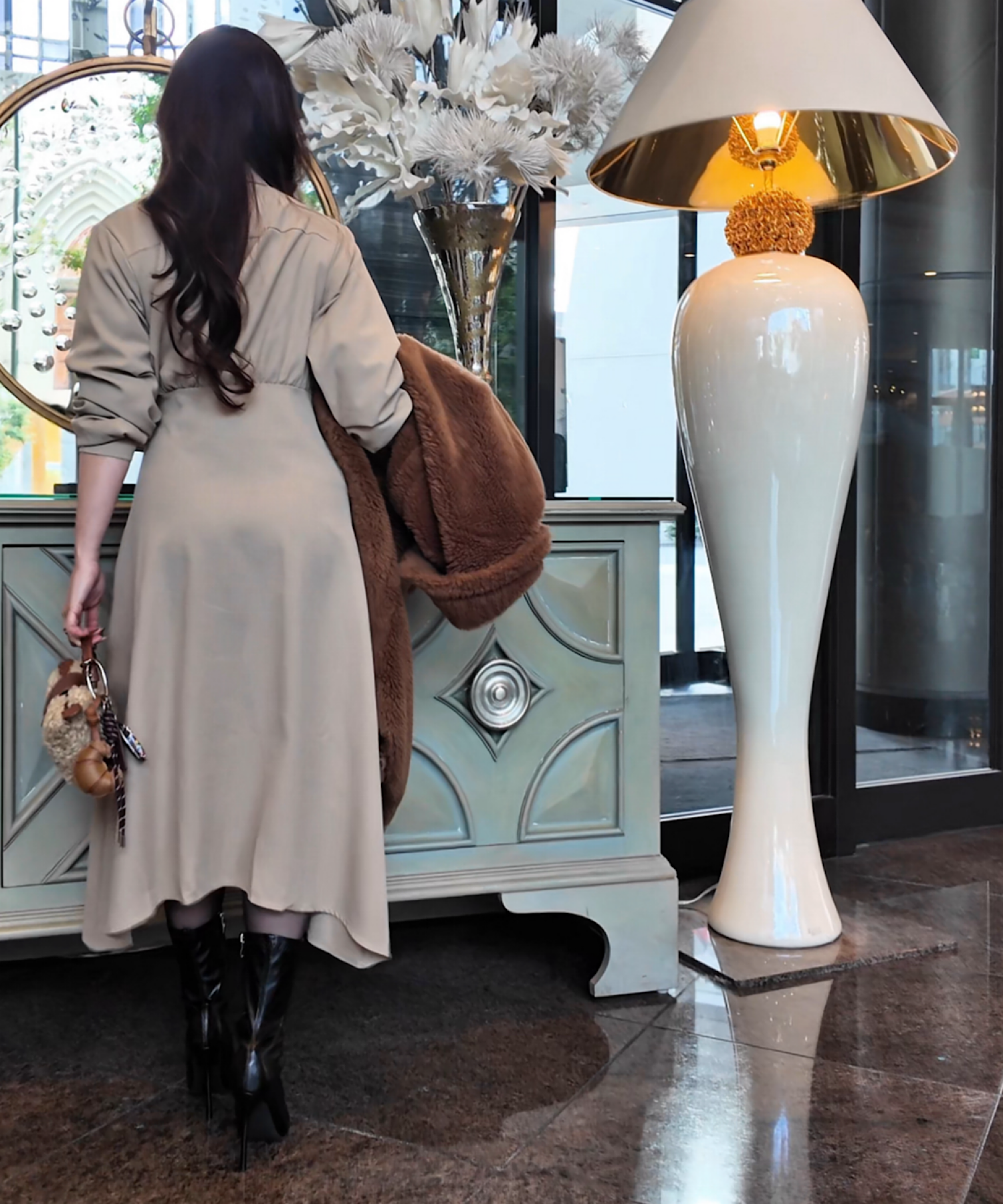 ウェストベルトシャツワンピース | THEODORIC.dy公式通販 | セオ