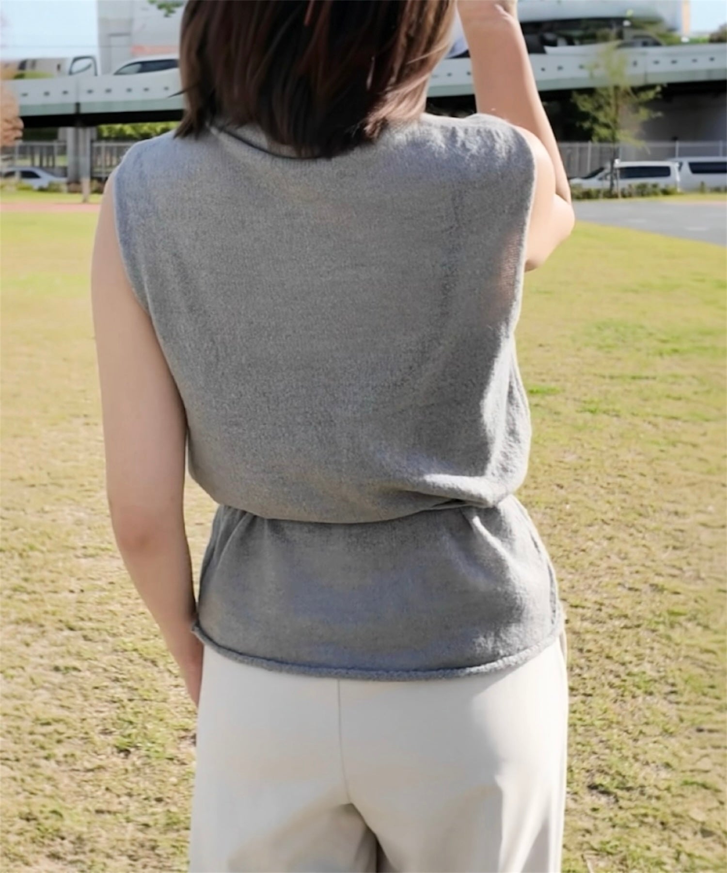 モヘアタートルネックニットビスチェ【公式限定】