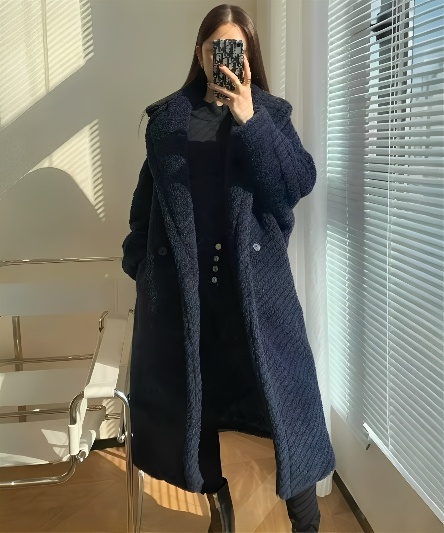 【予約受注】プレミアムテディ ロングボアコート / Premium Teddy Long Boa Coat