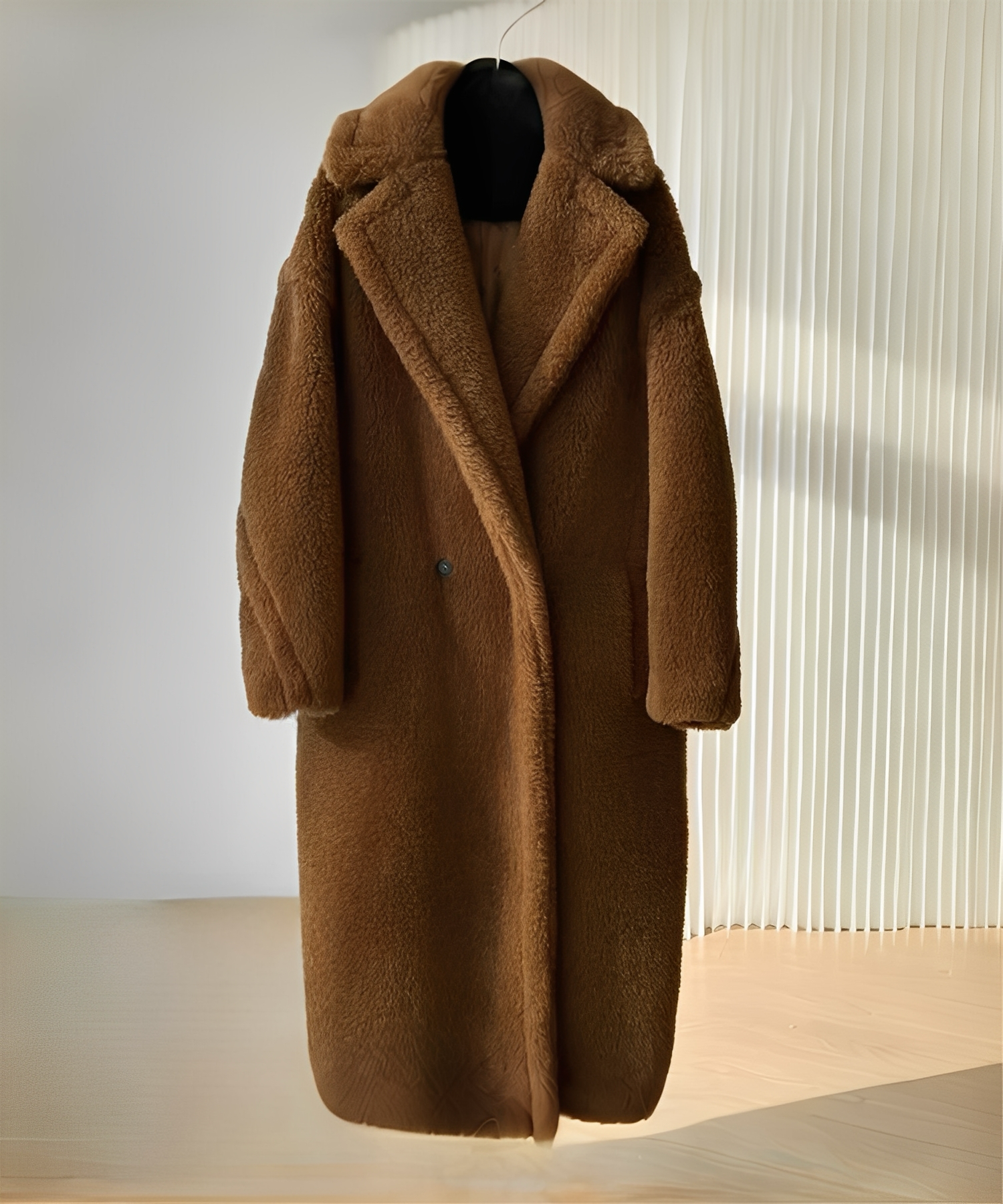 【予約受注】プレミアムテディ ロングボアコート / Premium Teddy Long Boa Coat