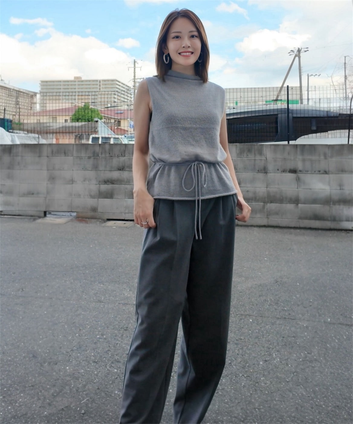 モヘアタートルネックニットビスチェ/＊公式限定