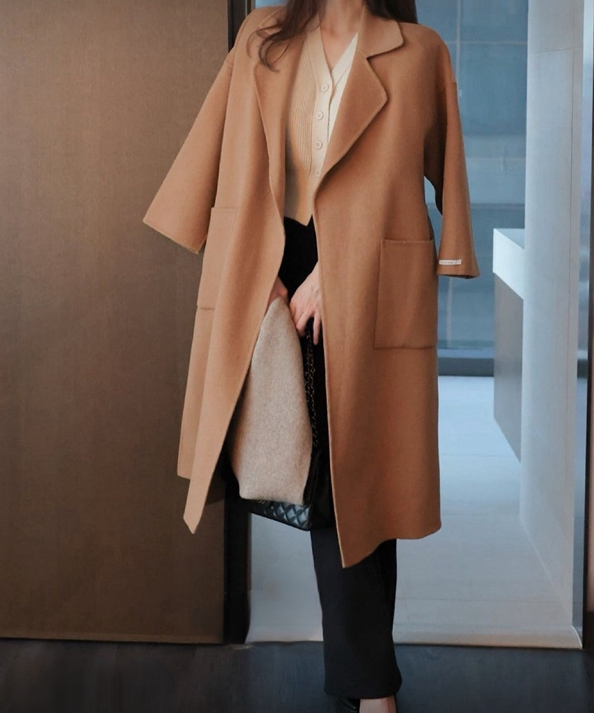 サイドスリットハンドメイドコート【公式限定】