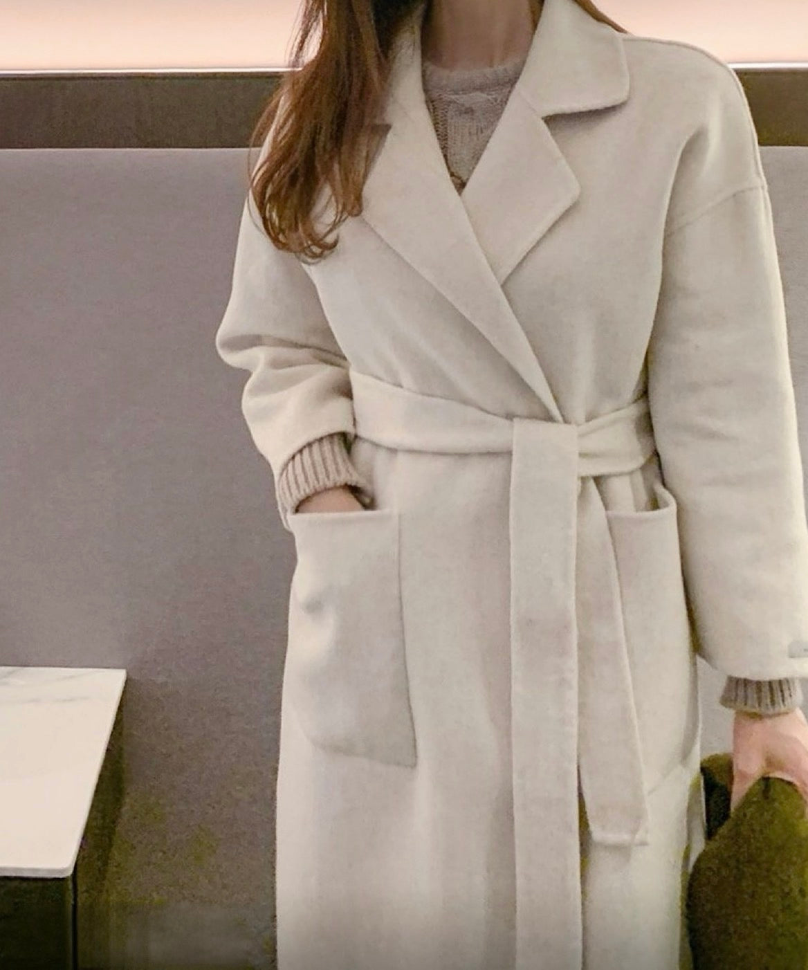 サイドスリットハンドメイドコート【公式限定】