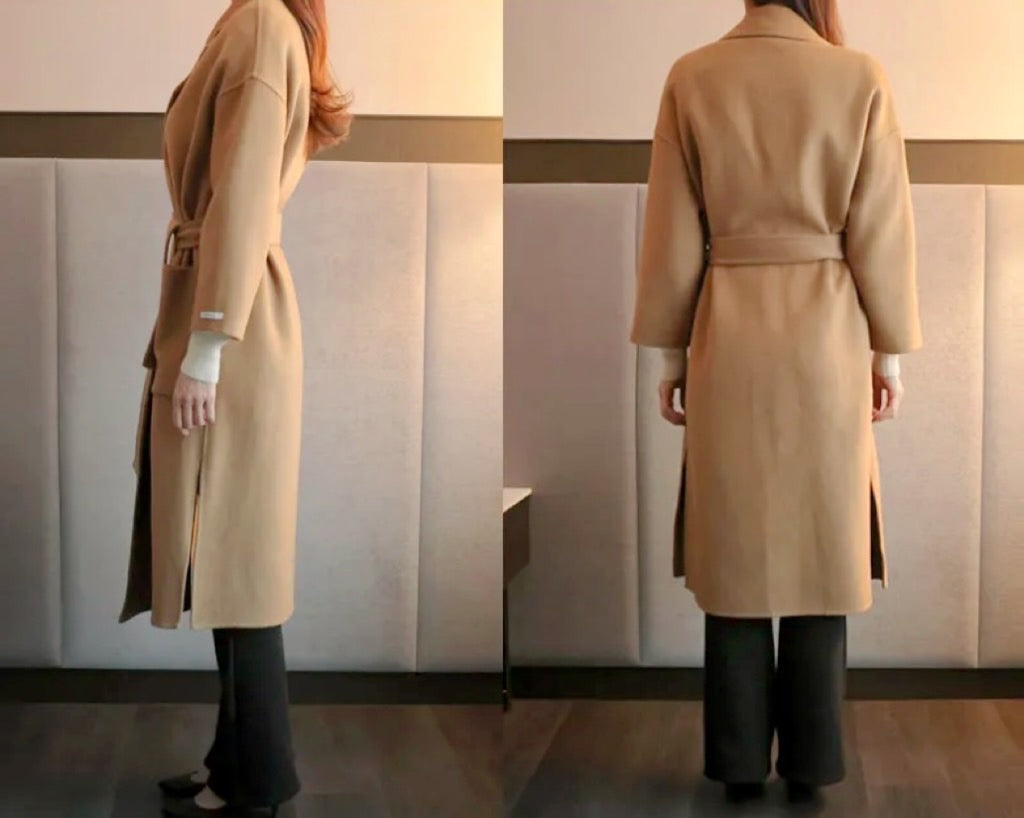 サイドスリットハンドメイドコート【公式限定】