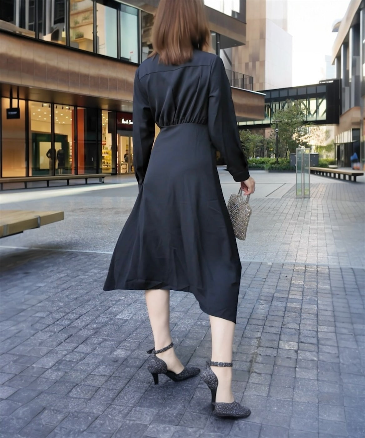 Dior シャツワンピース ベルト付き ブラック　新品未使用 Dior シャツワンピース ベルト付き ブラック 新品未使用 Dior シャツ