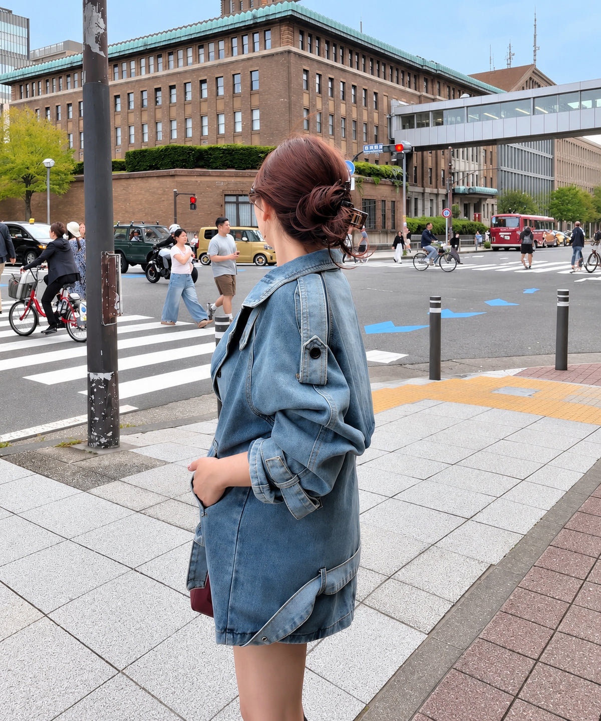 ナポレオンデニムコート
